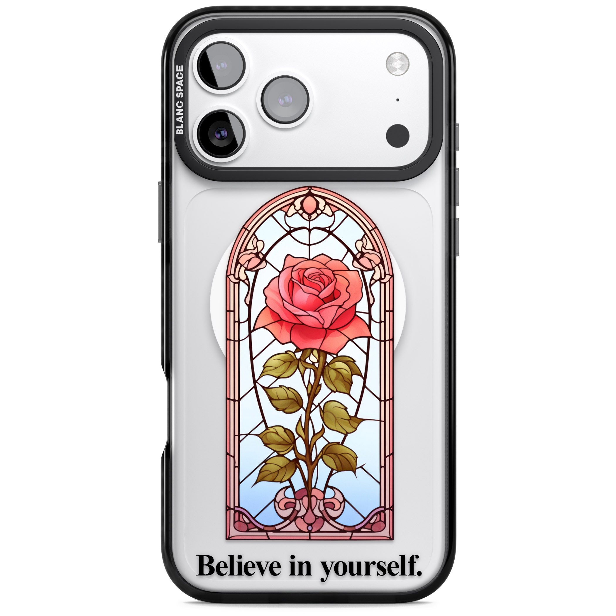 Believe In Yourself iPhone 17 Pro Max Impact Pro Black Phone Case