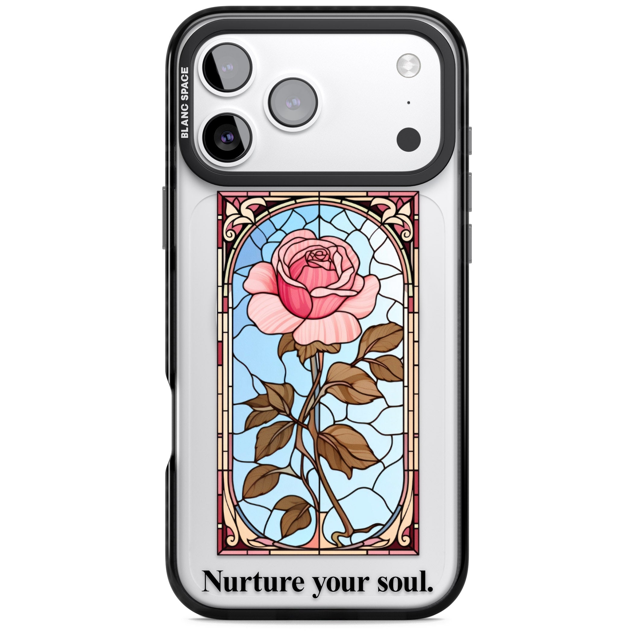 Nurture Your Soul iPhone 17 Pro Max Impact Pro Black Phone Case