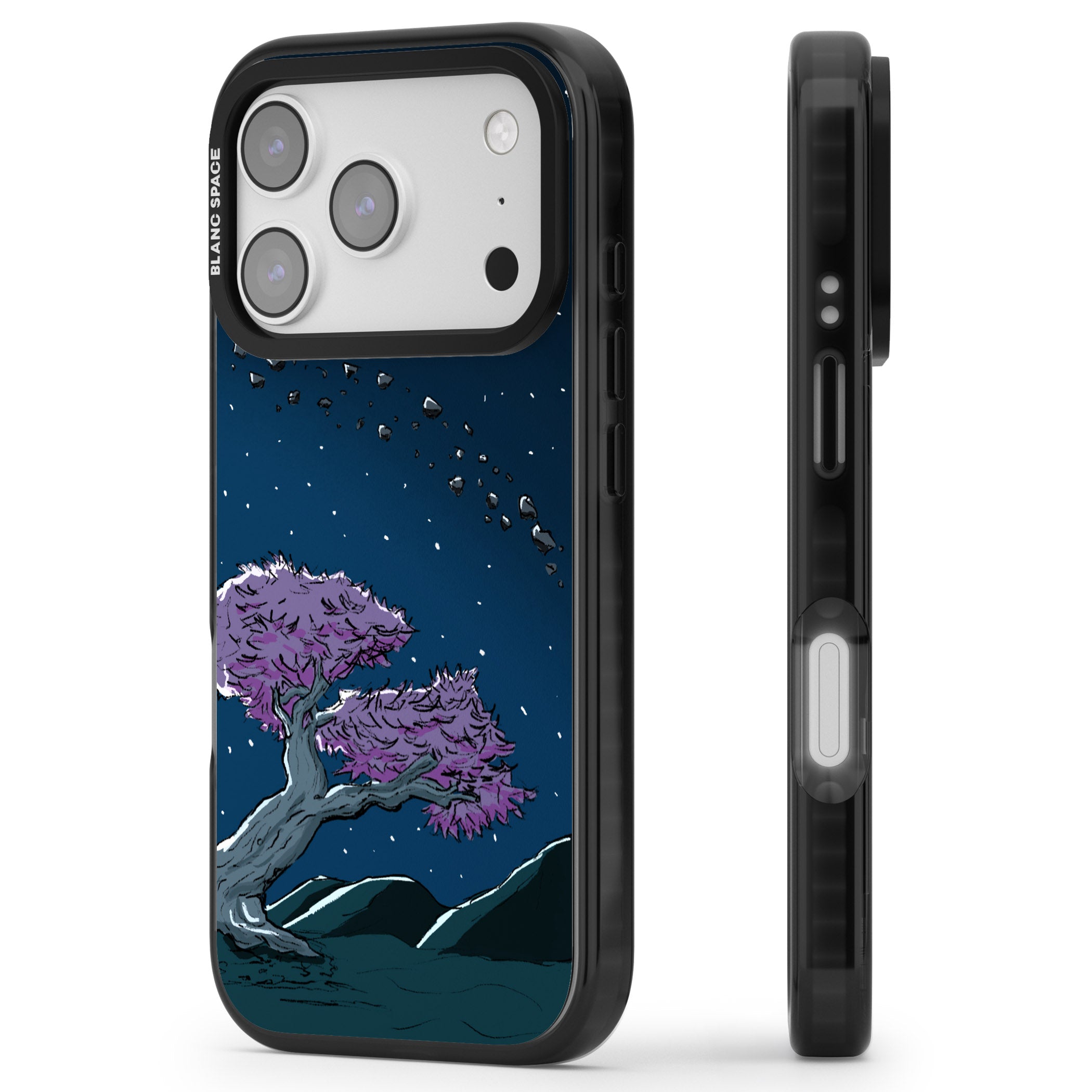 Orbit iPhone 17 Pro Max Impact Pro Black Phone Case Side Profile