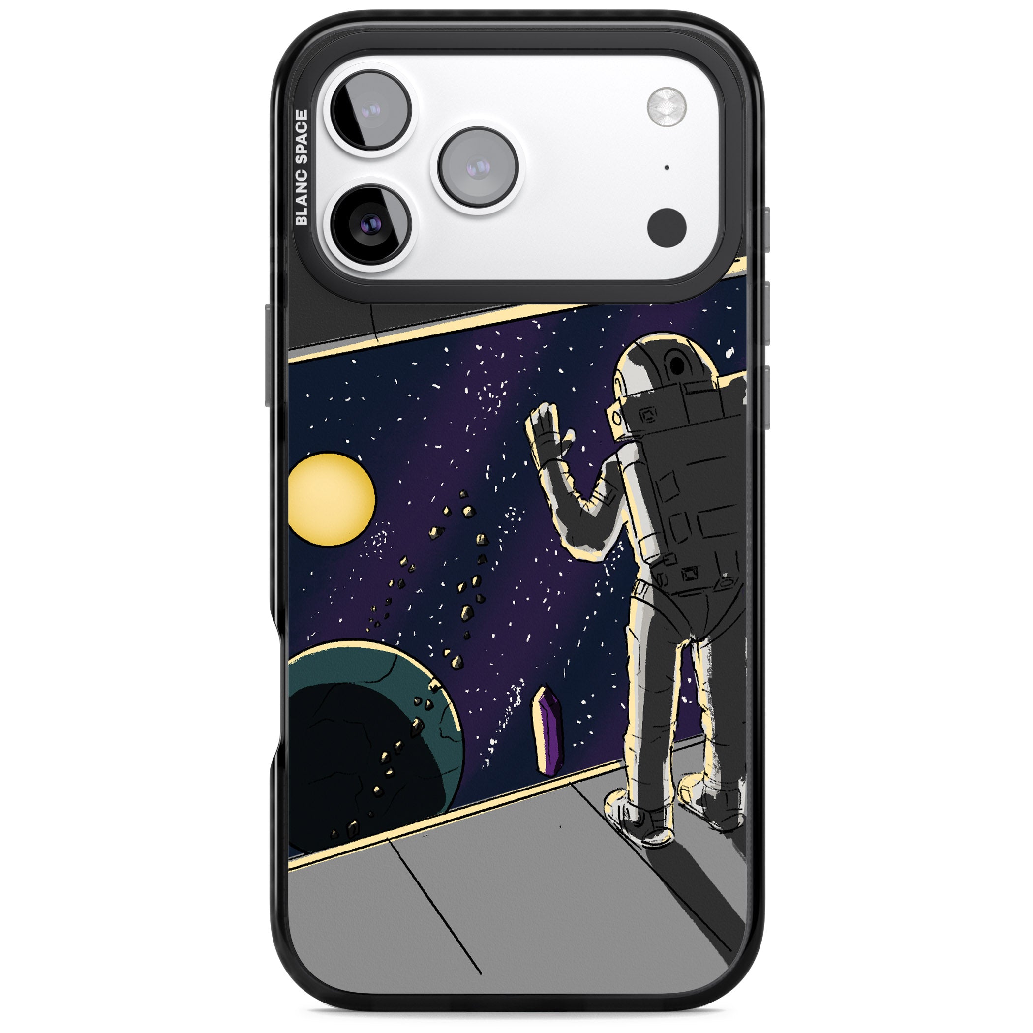 Home iPhone 17 Pro Max Impact Pro Black Phone Case