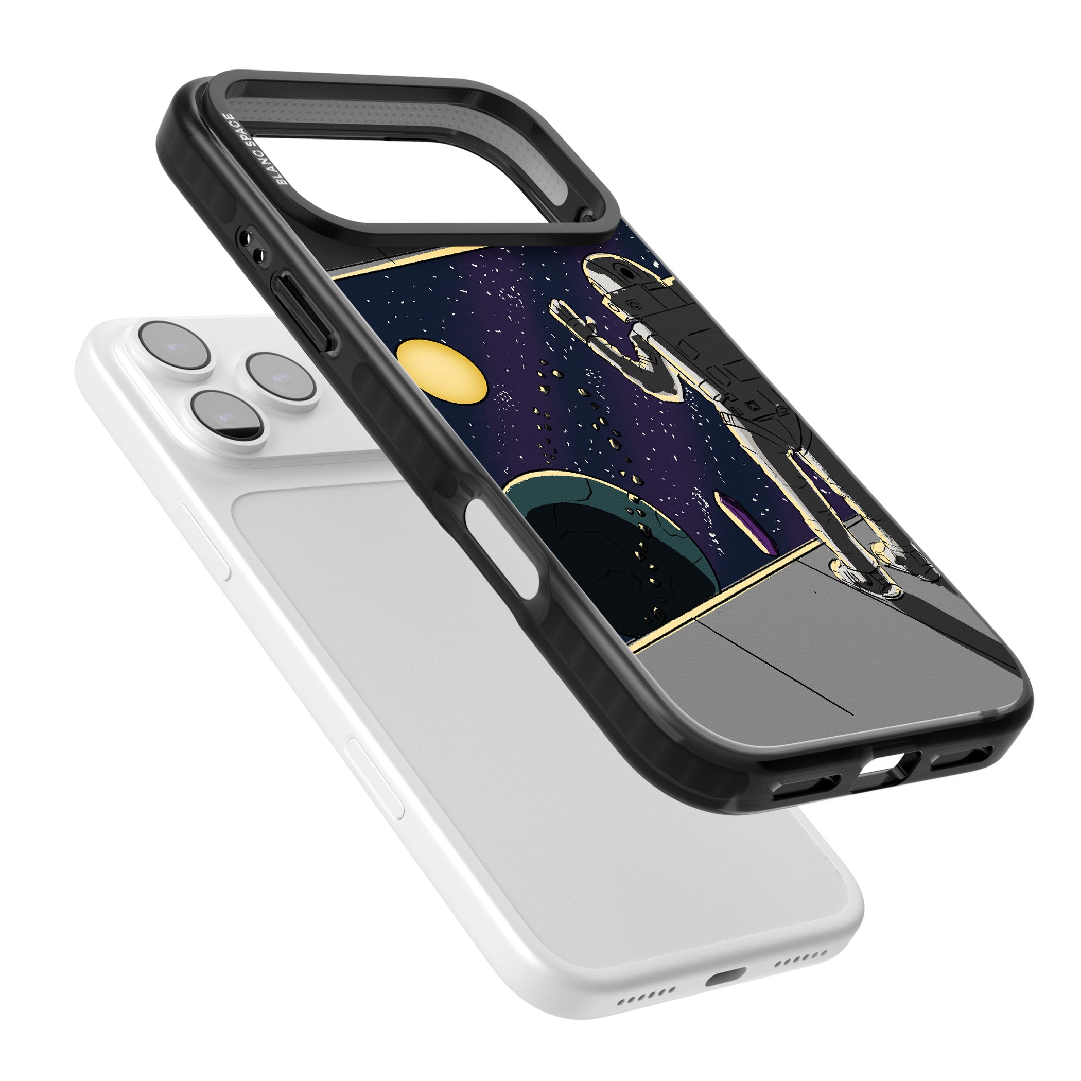 Home iPhone 17 Pro Max Impact Pro Black Phone Case Colours