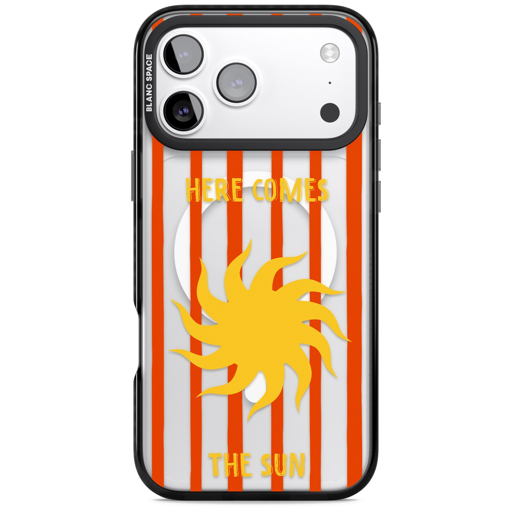 Here Comes The Sun iPhone 17 Pro Max Impact Pro Black Phone Case