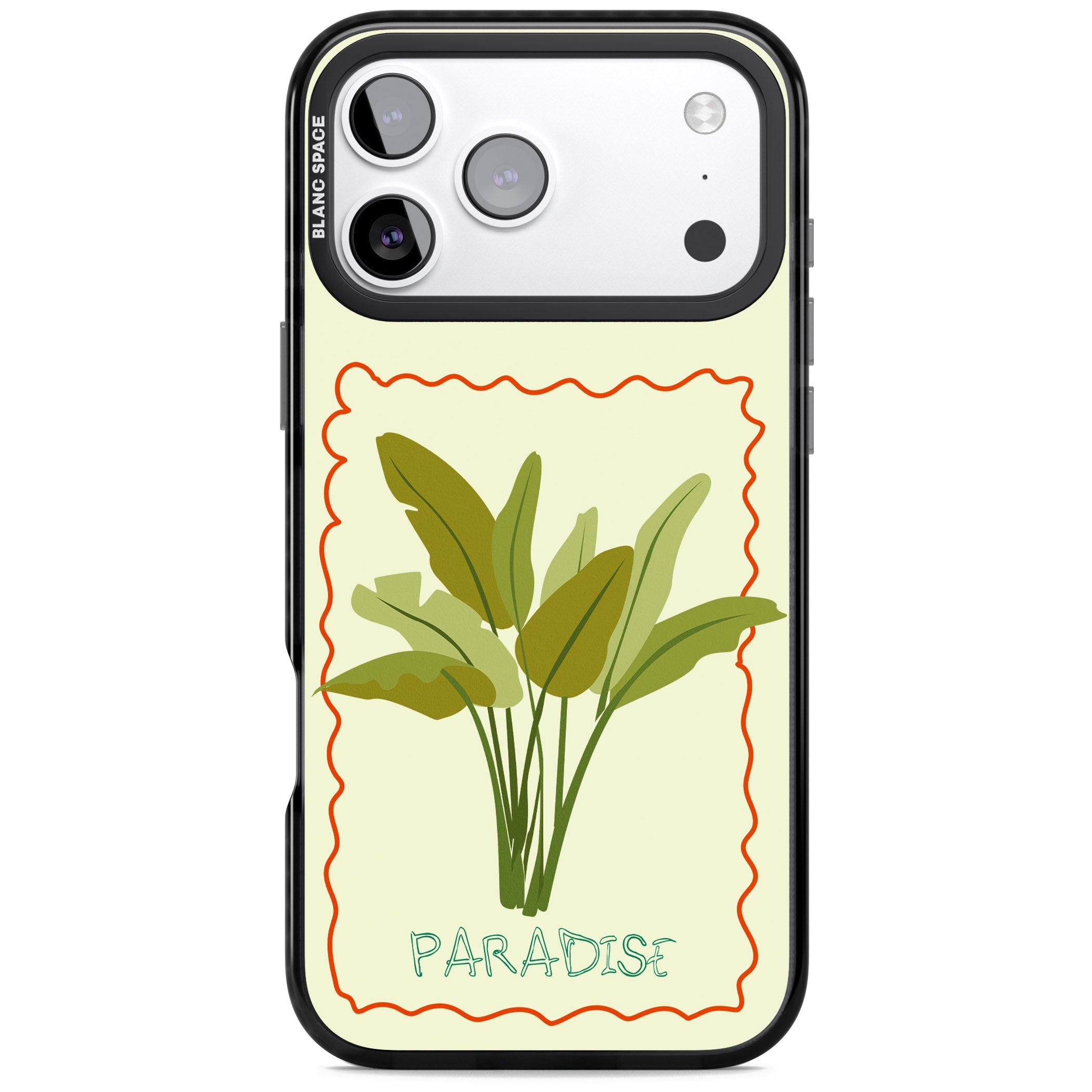 Paradies Plant iPhone 17 Pro Max Impact Pro Black Phone Case