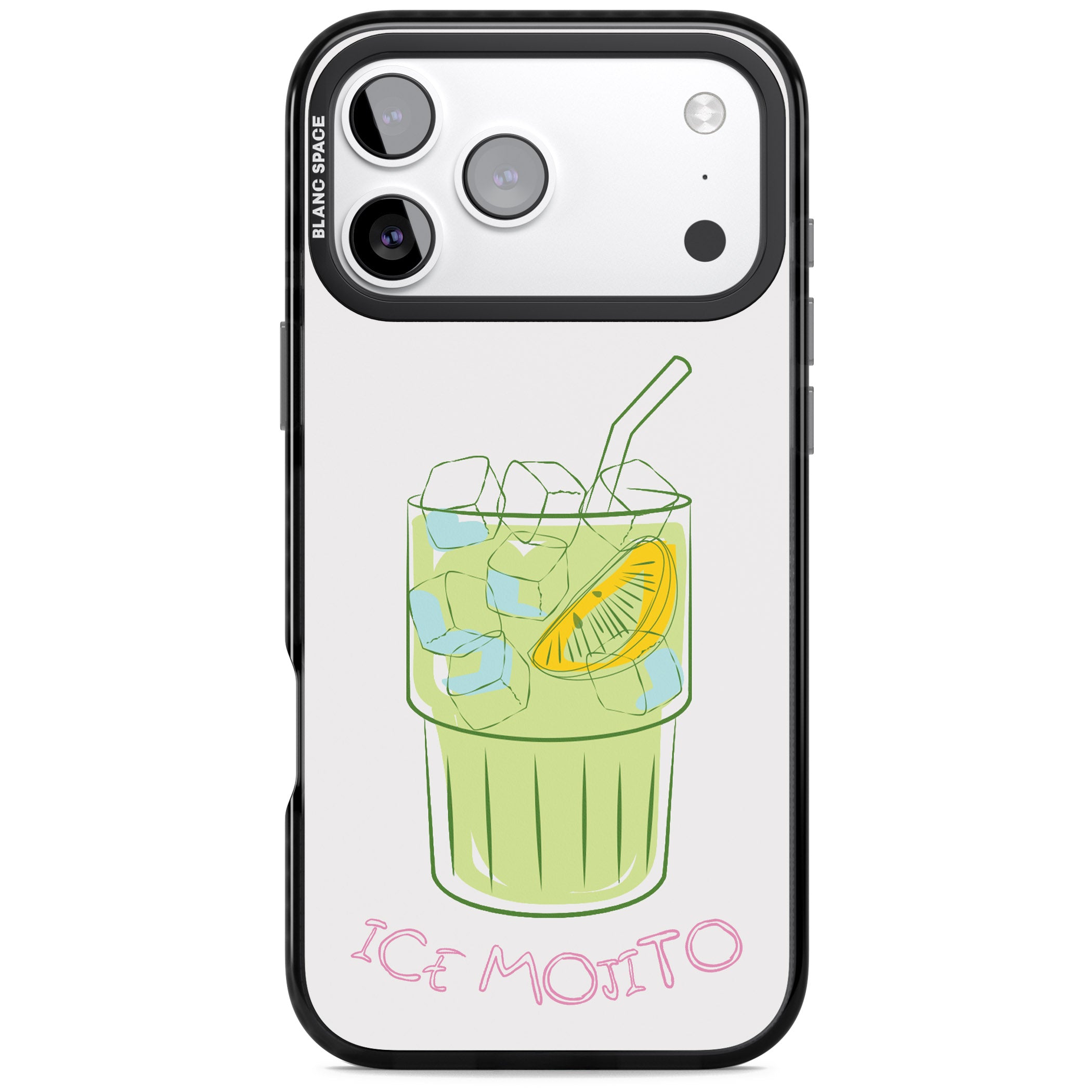 Ice Mojito iPhone 17 Pro Max Impact Pro Black Phone Case