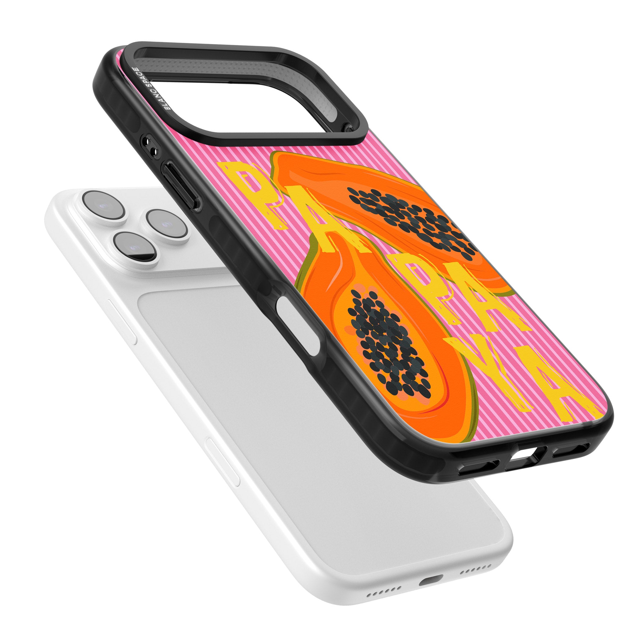Papaya iPhone 17 Pro Max Impact Pro Black Phone Case Colours