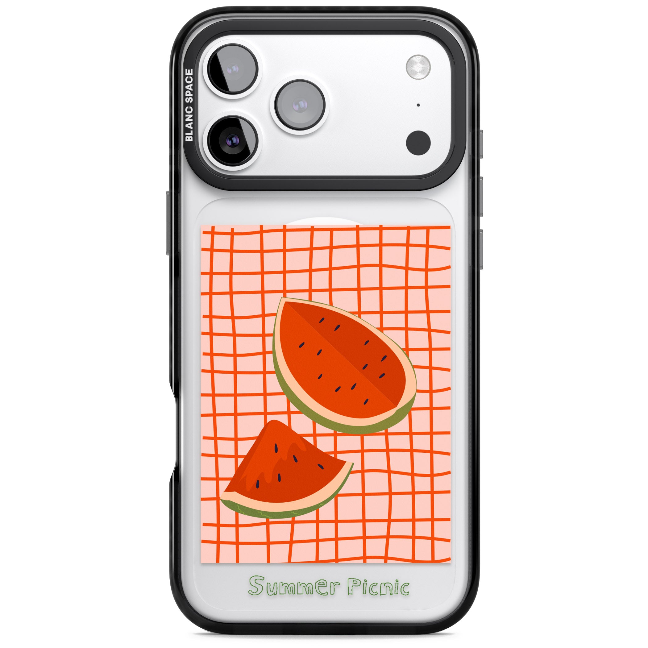 Summer Picnic iPhone 17 Pro Max Impact Pro Black Phone Case