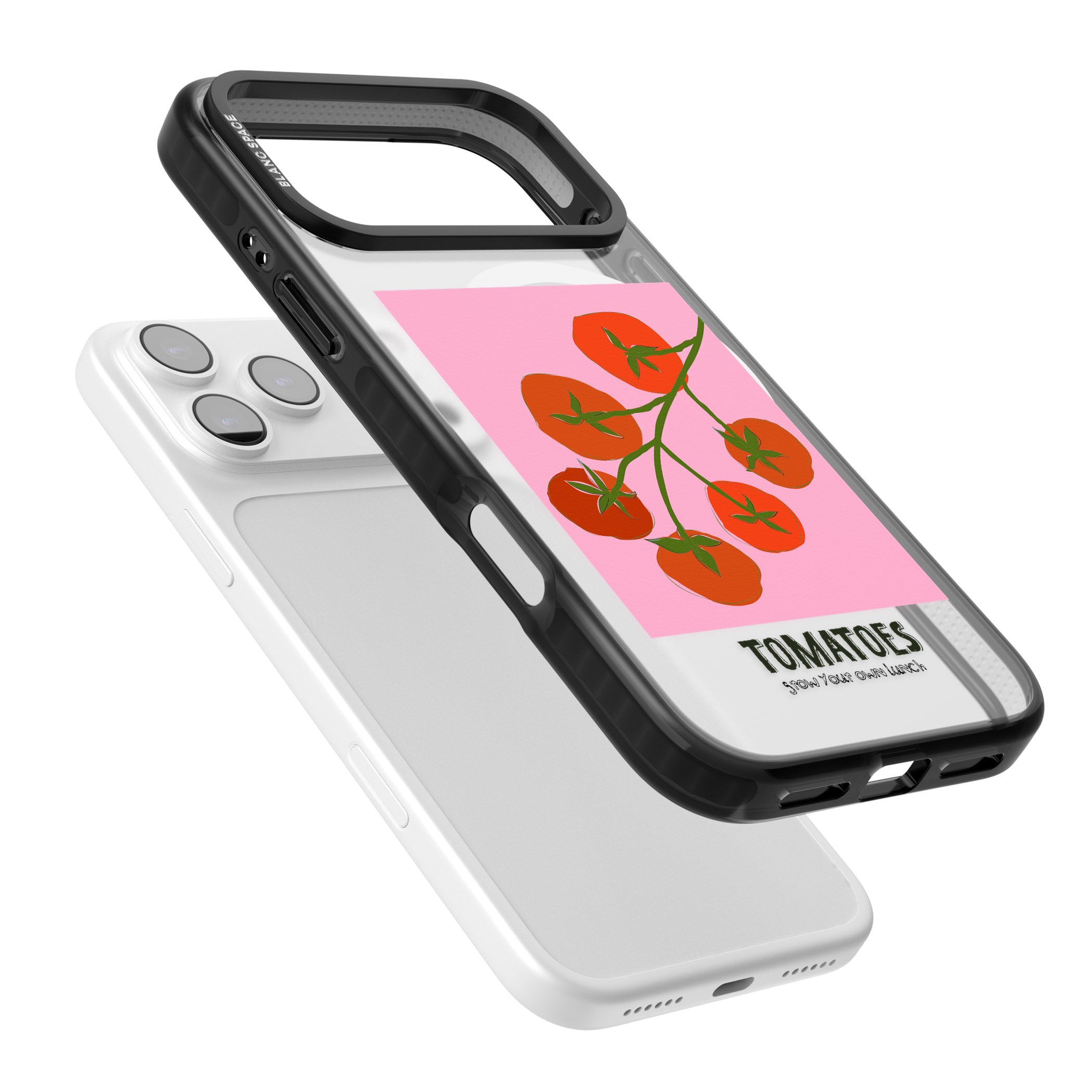 Own Tomatoes iPhone 17 Pro Max Impact Pro Black Phone Case Colours