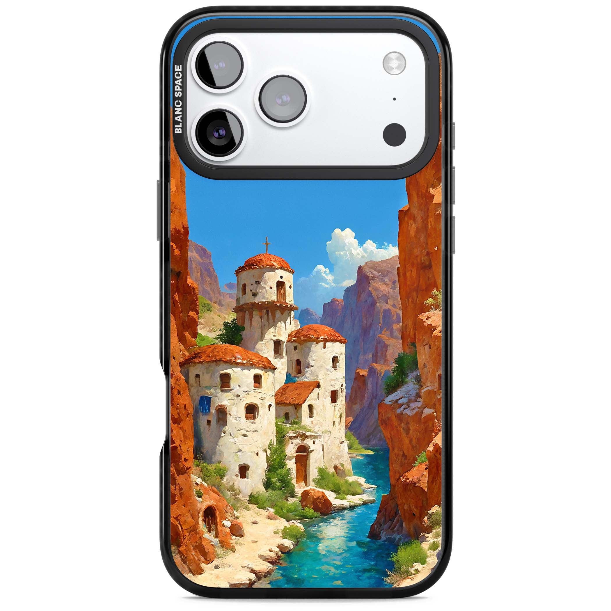 Canyon Haven for her iPhone case | Black Impact Magsafe case for iPhone 17 Pro, iPhone 17 Pro Max