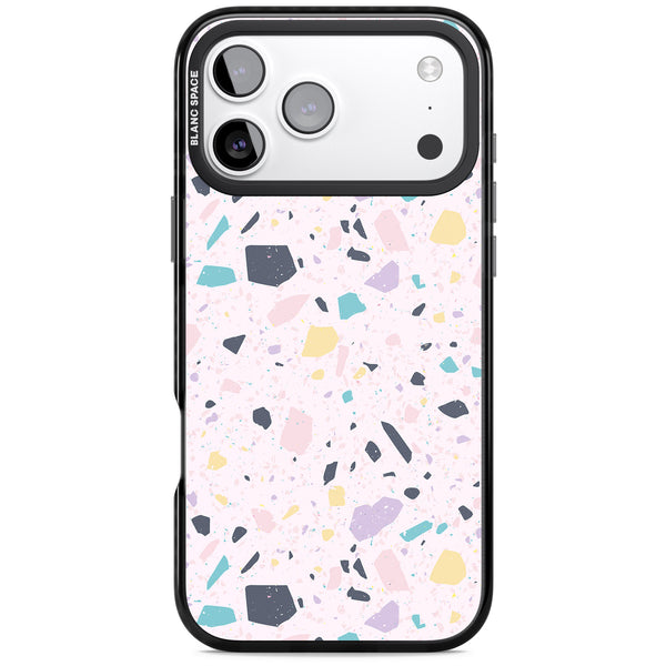 Pink, Purple & Turquoise Terrazzo Pattern