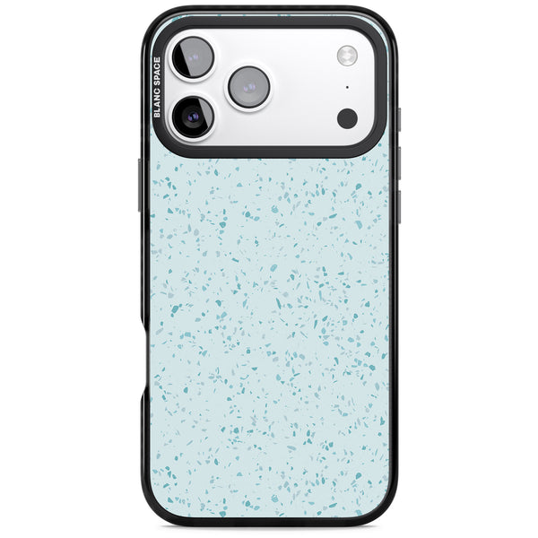 Light Blue Terrazzo Pattern