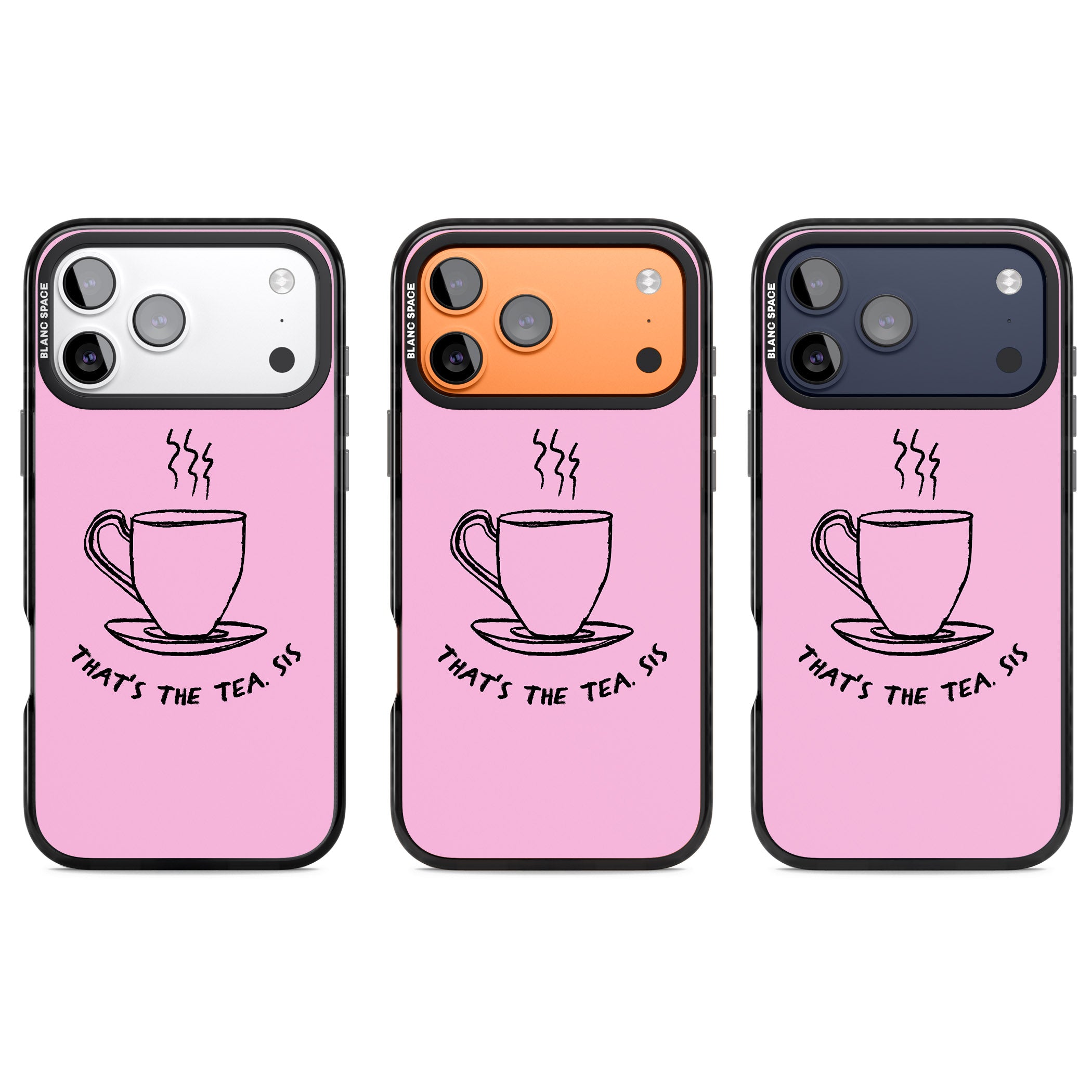 That'S The Tea Sis iPhone 17 Pro Impact Pro Black Phone Case APT Impact Protection