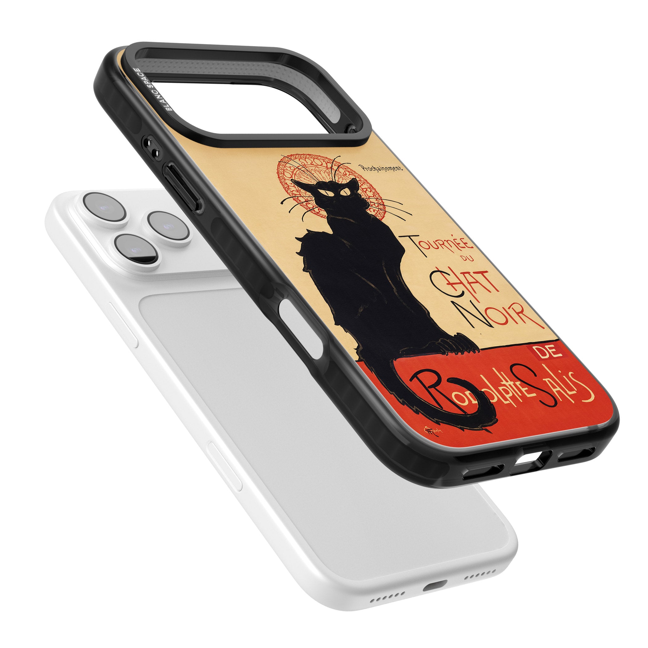 Tournee Du Chat Noir Poster iPhone 17 Pro Max Impact Pro Black Phone Case Colours