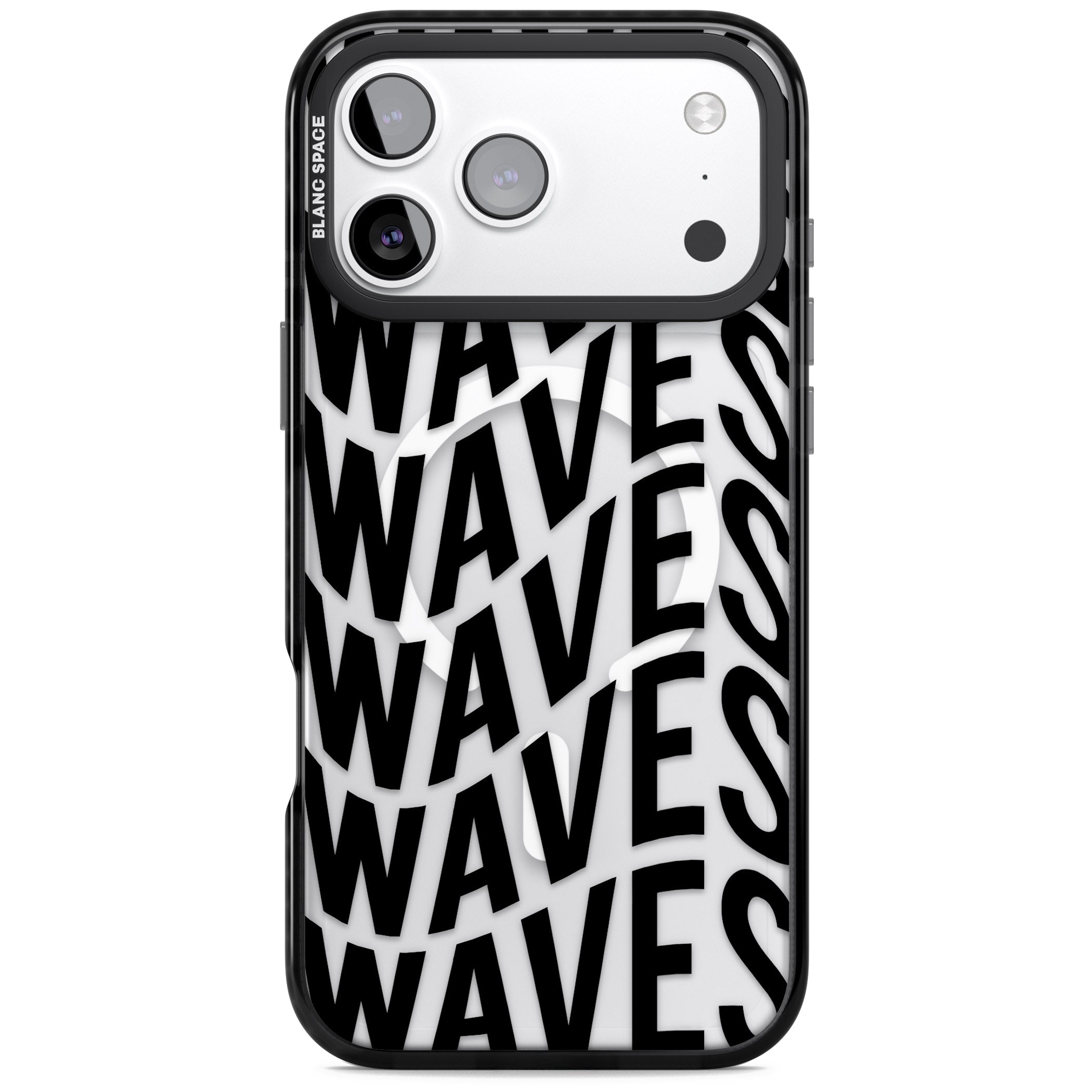Waves iPhone 17 Pro Max Impact Pro Black Phone Case