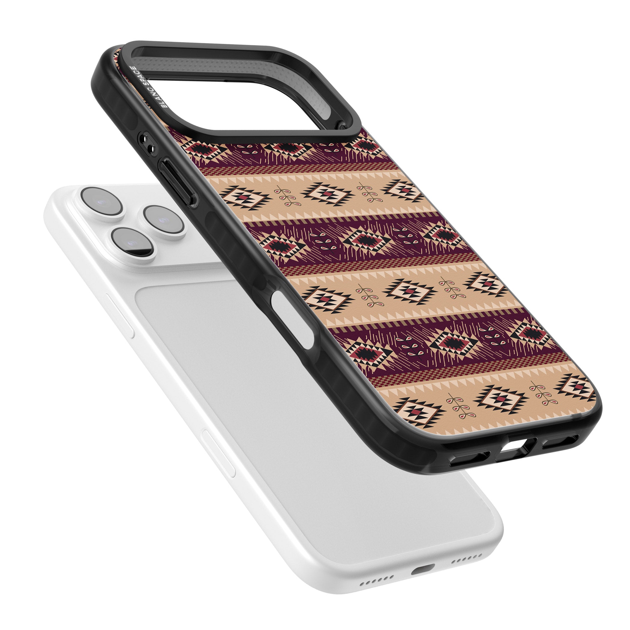 Western Poncho iPhone 17 Pro Max Impact Pro Black Phone Case Colours