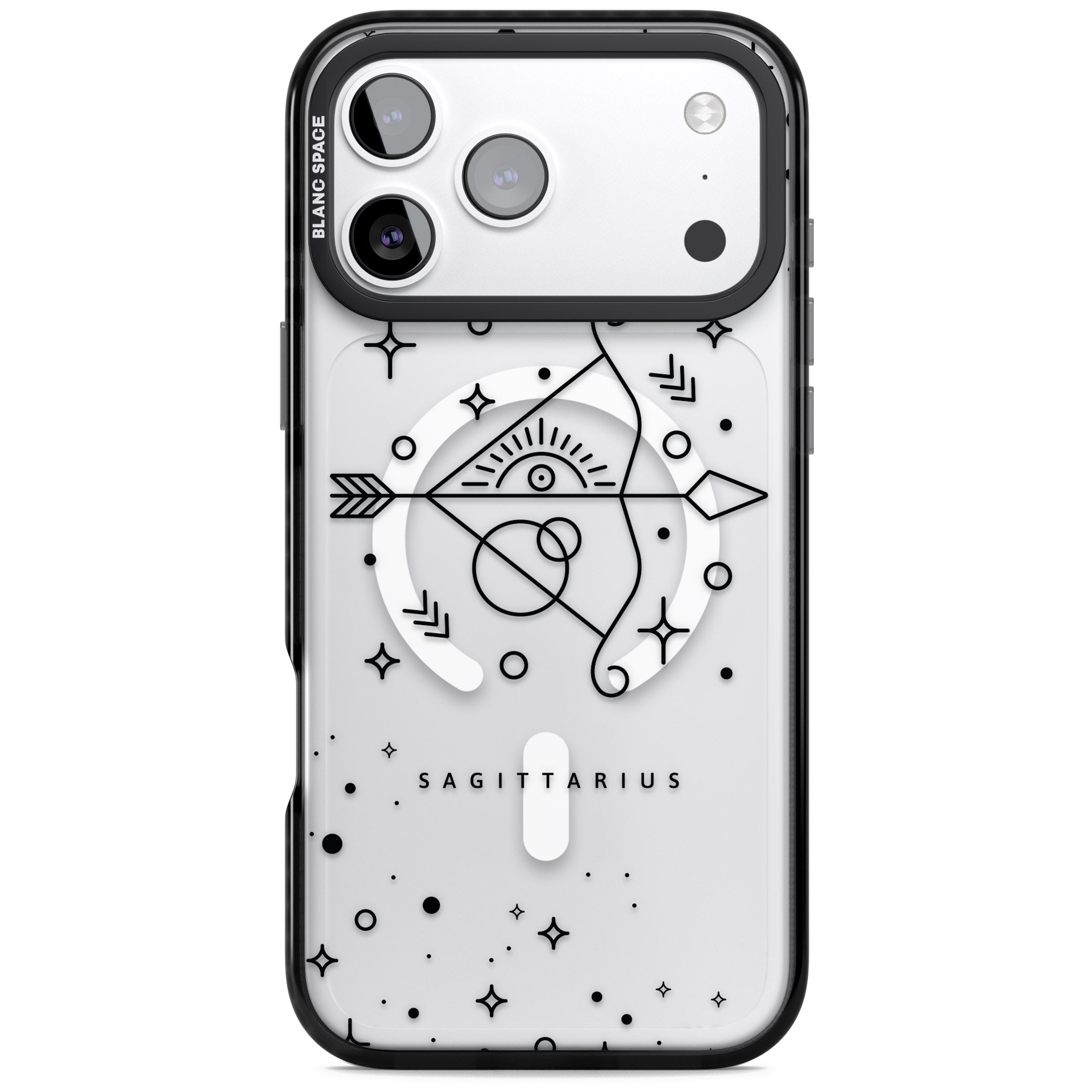 Sagittarius Arcane iPhone 17 Pro Max Impact Pro Black Phone Case