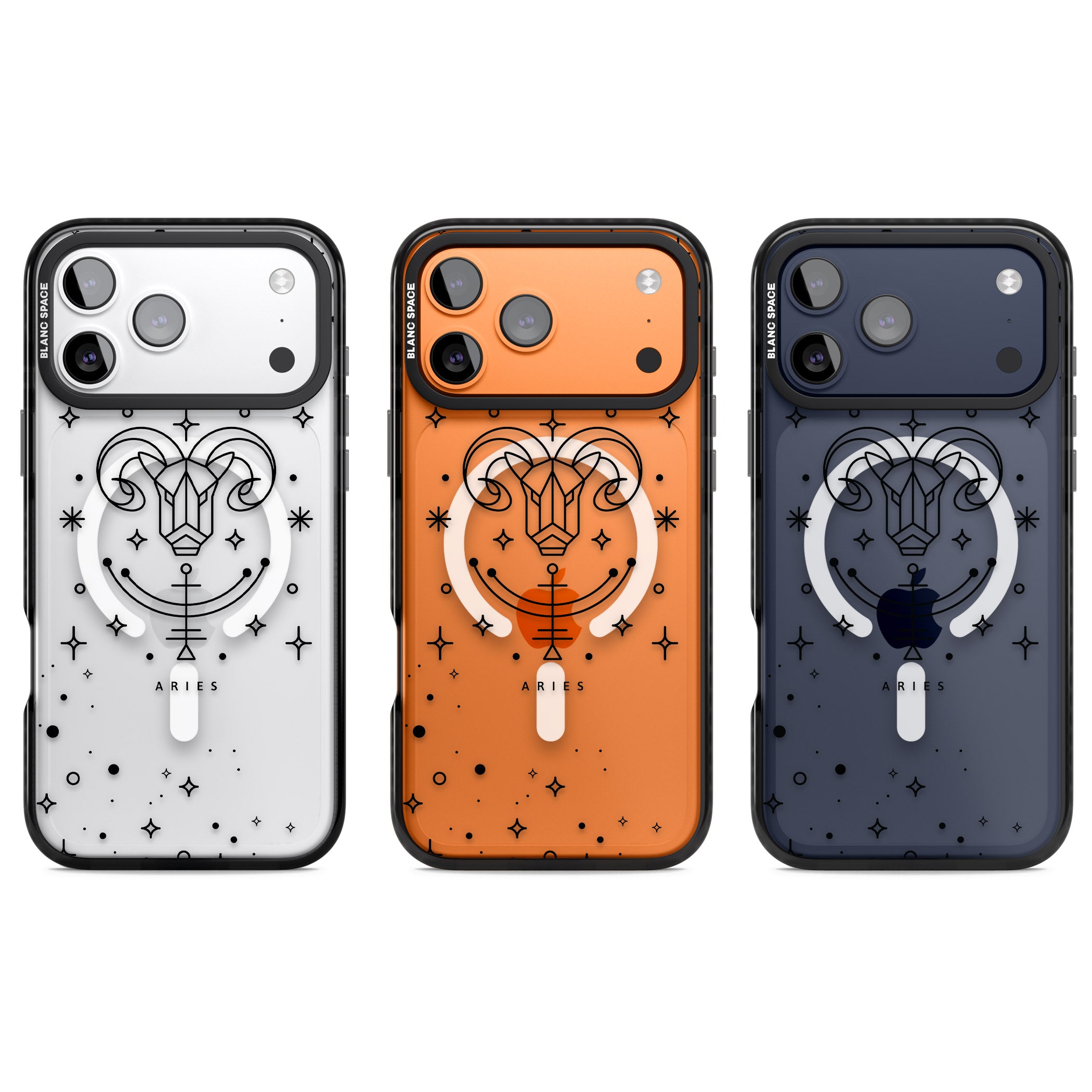 Aries Emblem iPhone 17 Pro Impact Pro Black Phone Case APT Impact Protection