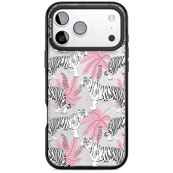 Pink & White Tropical Tigers