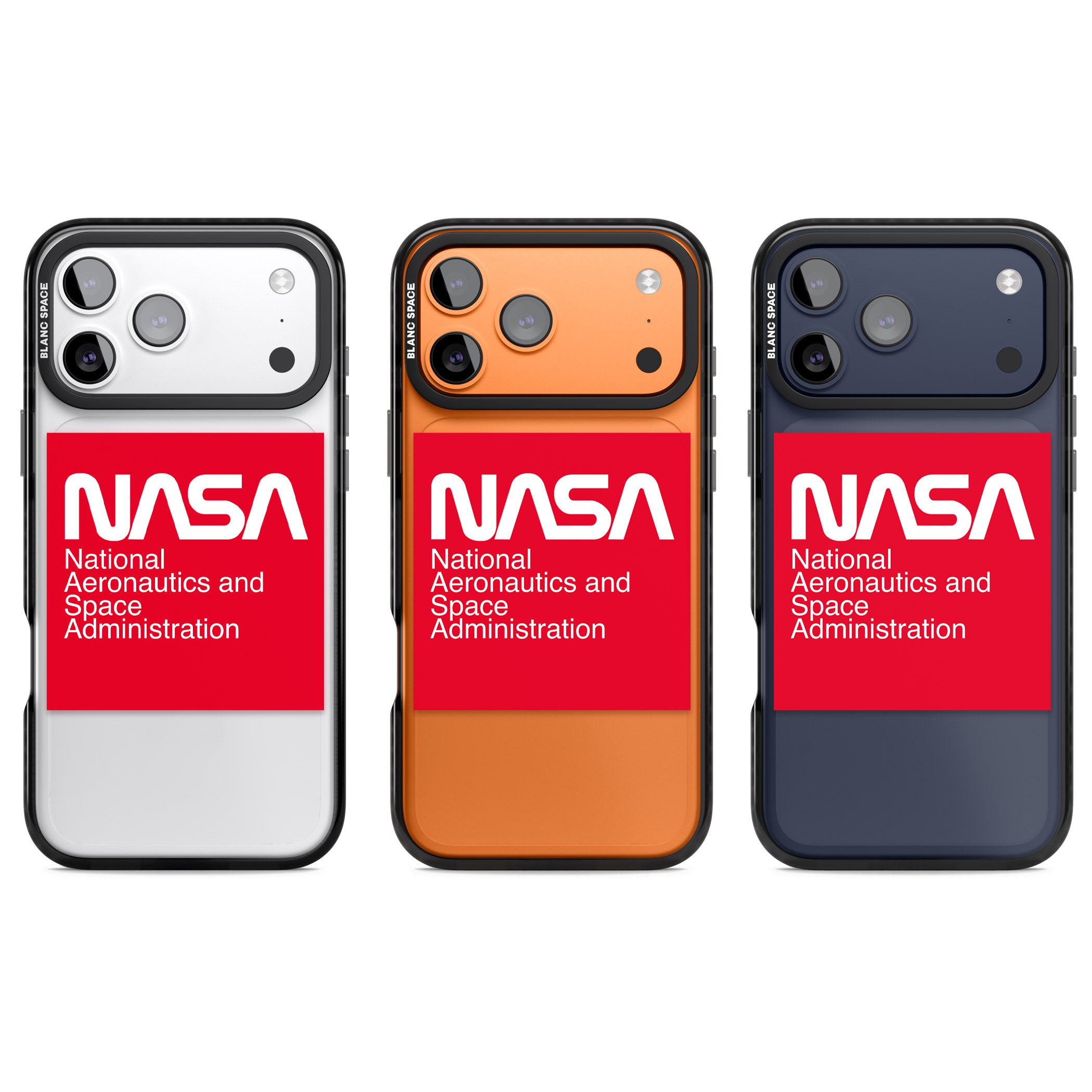 Nasa The Worm Box iPhone 17 Pro Impact Black Phone Case APT Impact Protection