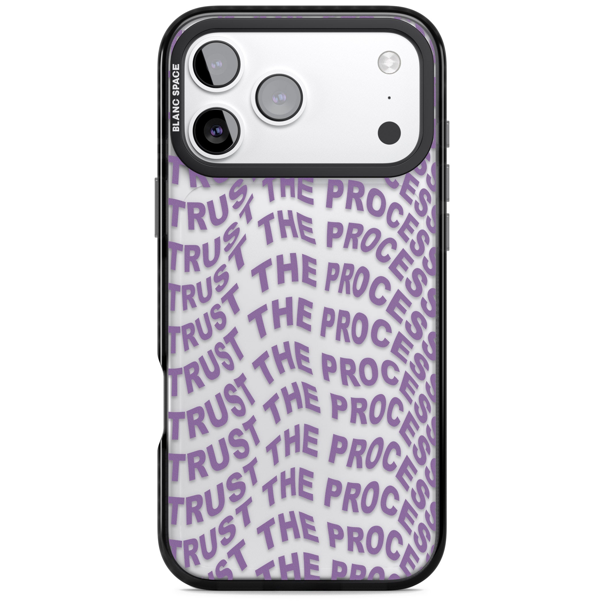 Trust The Process iPhone 17 Pro Max Impact Black Phone Case