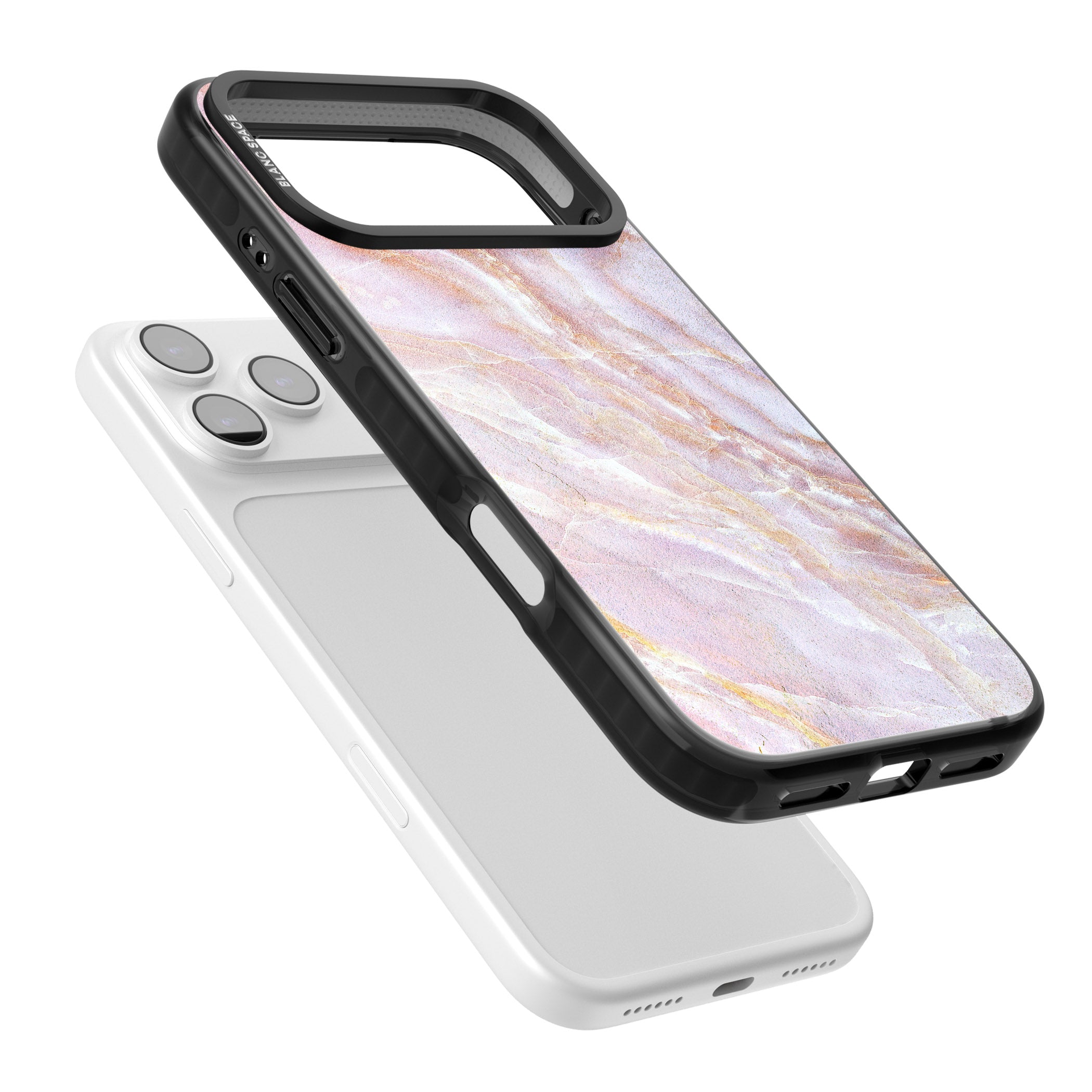Soft Onyx Blush iPhone 17 Pro Max Impact Black Phone Case Colours