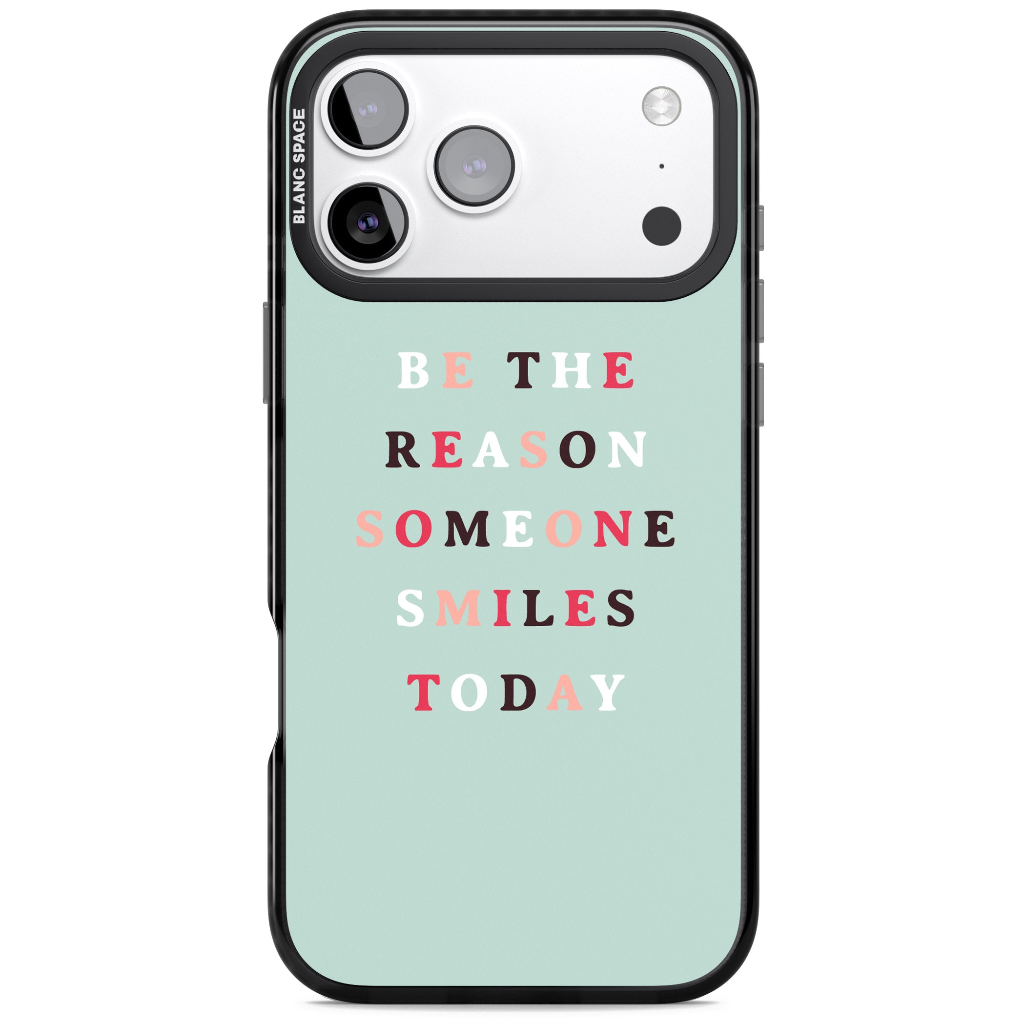 Be The Reason Quote iPhone 17 Pro Max Impact Black Phone Case