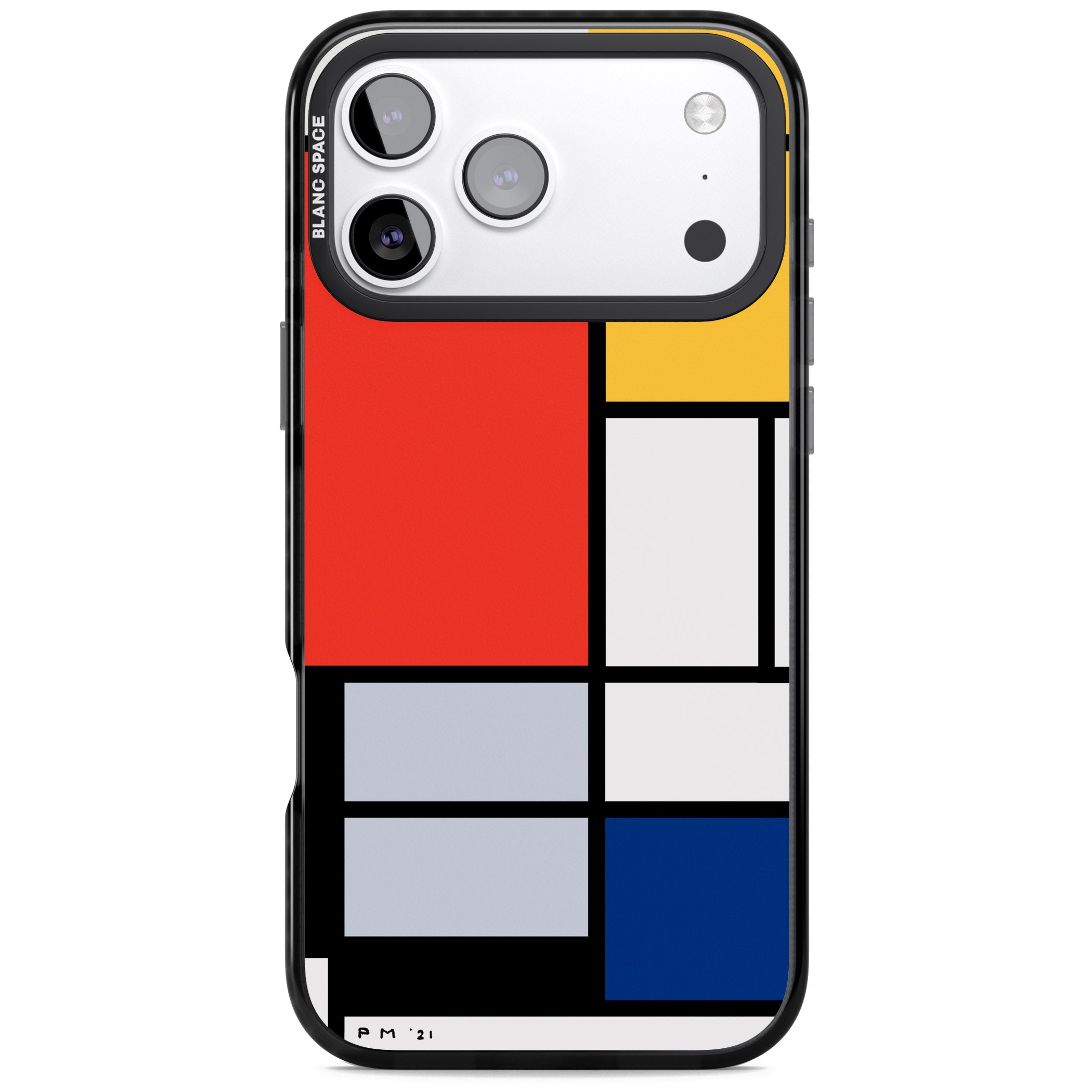 Piet Mondrian'S Composition iPhone 17 Pro Max Impact Black Phone Case