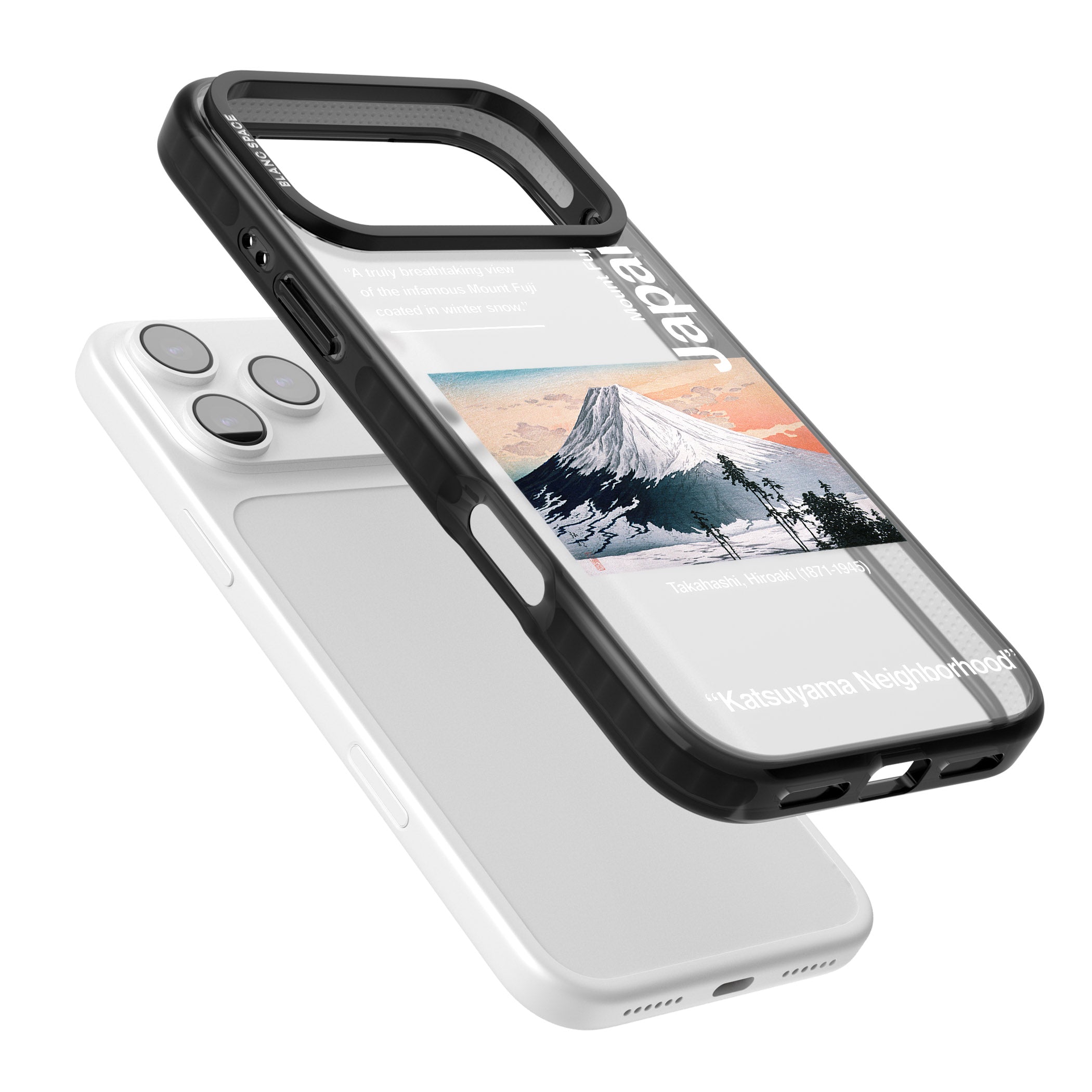 Katsuyama Neighborhood iPhone 17 Pro Max Impact Black Phone Case Colours