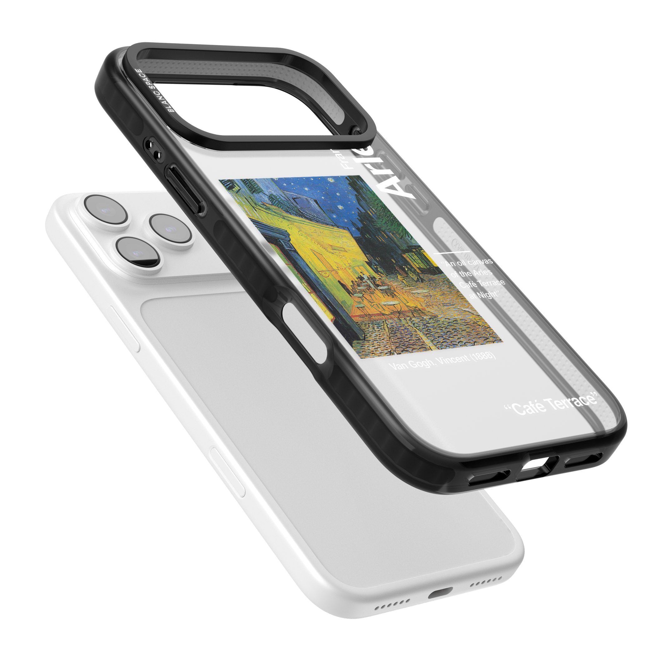 Cafe Terrace At Night iPhone 17 Pro Impact Black Phone Case Colours