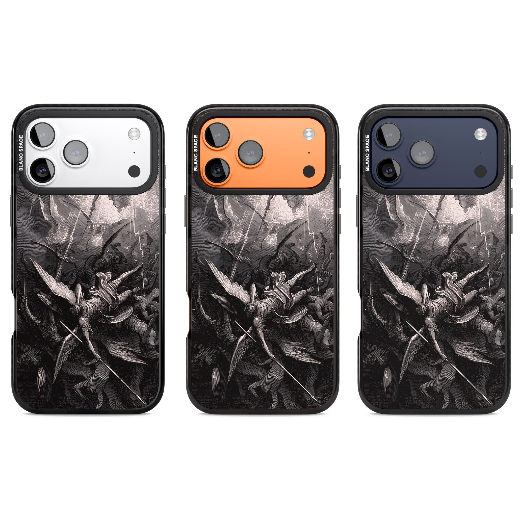 Paradise Lost iPhone 17 Pro Impact Black Phone Case APT Impact Protection