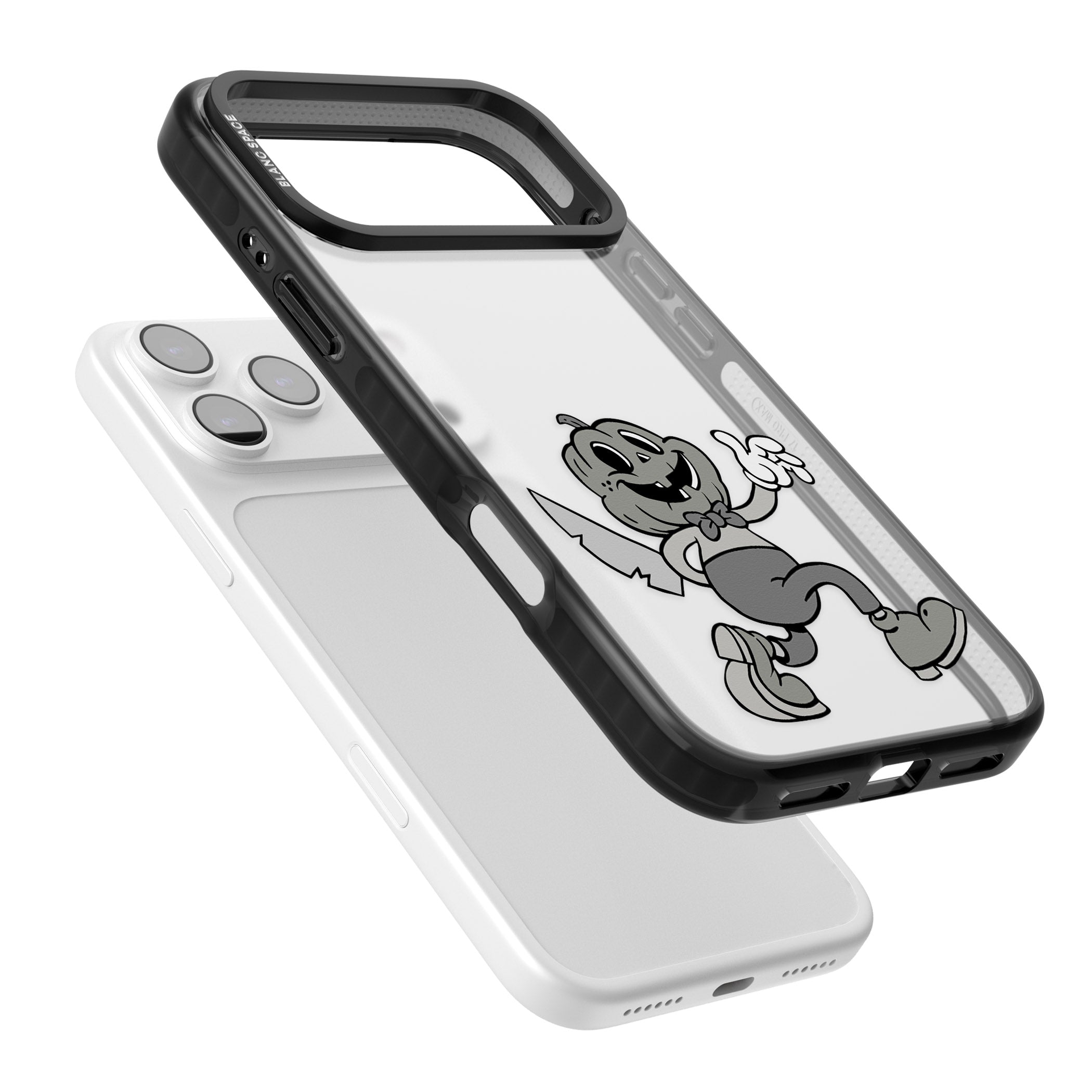 Jack O' Slasher iPhone 17 Pro Max Impact Black Phone Case Colours