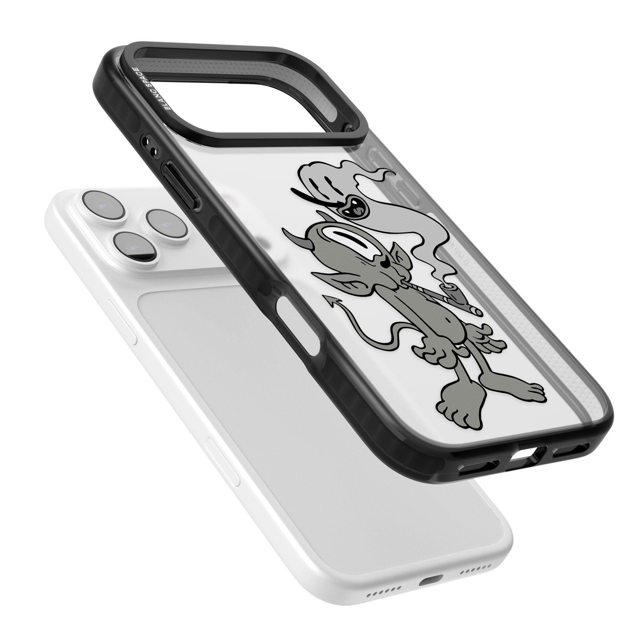 Pipe Goblin iPhone 17 Pro Max Impact Black Phone Case Colours
