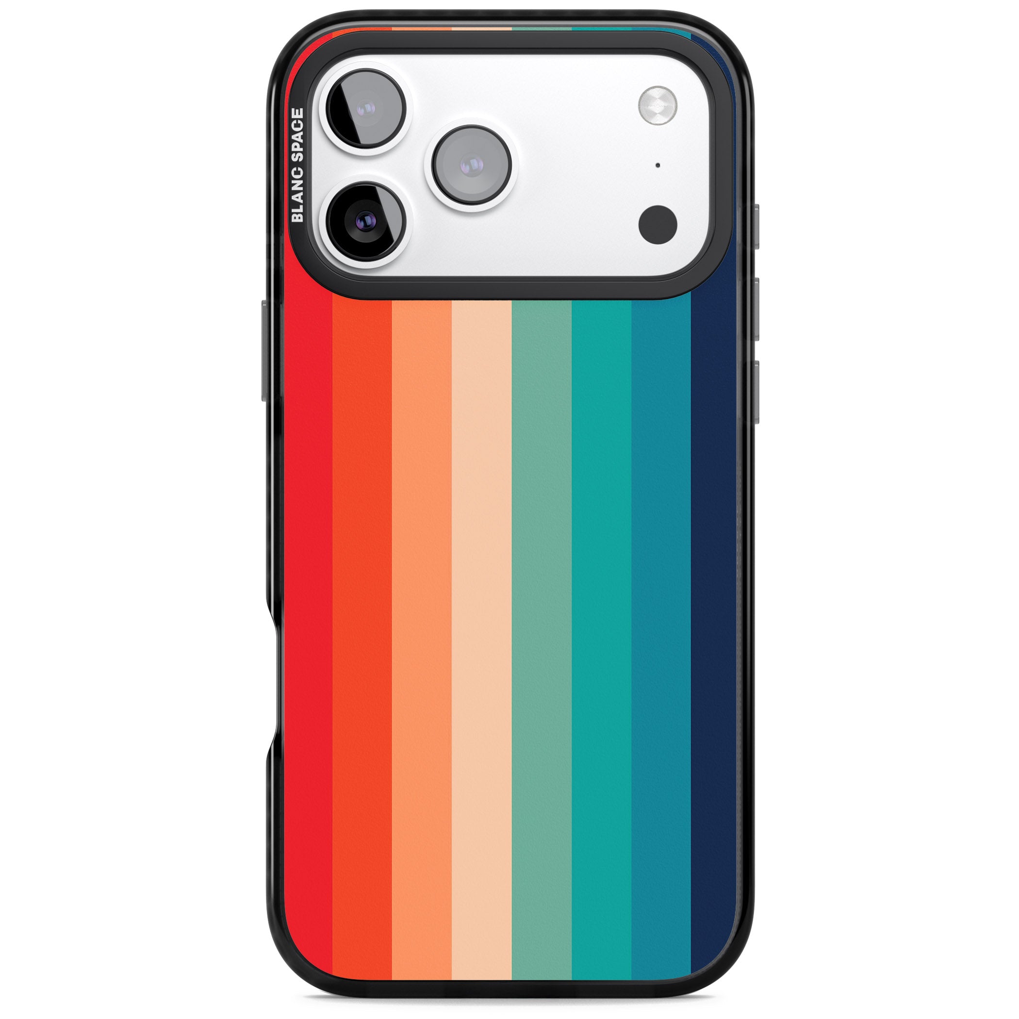 Retro 70'S Colour Palette iPhone 17 Pro Max Impact Black Phone Case