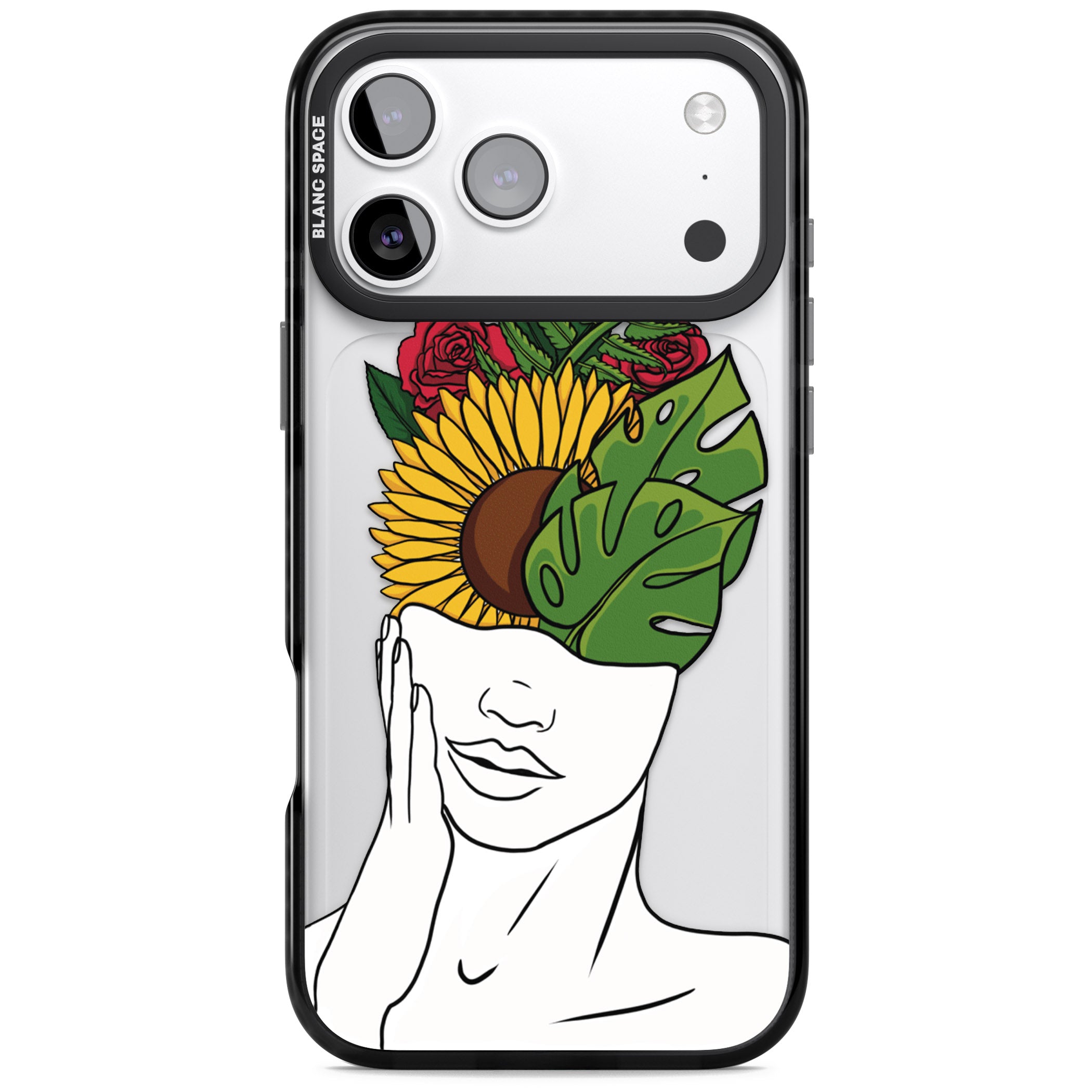Let The Mind Flourish iPhone 17 Pro Max Impact Black Phone Case