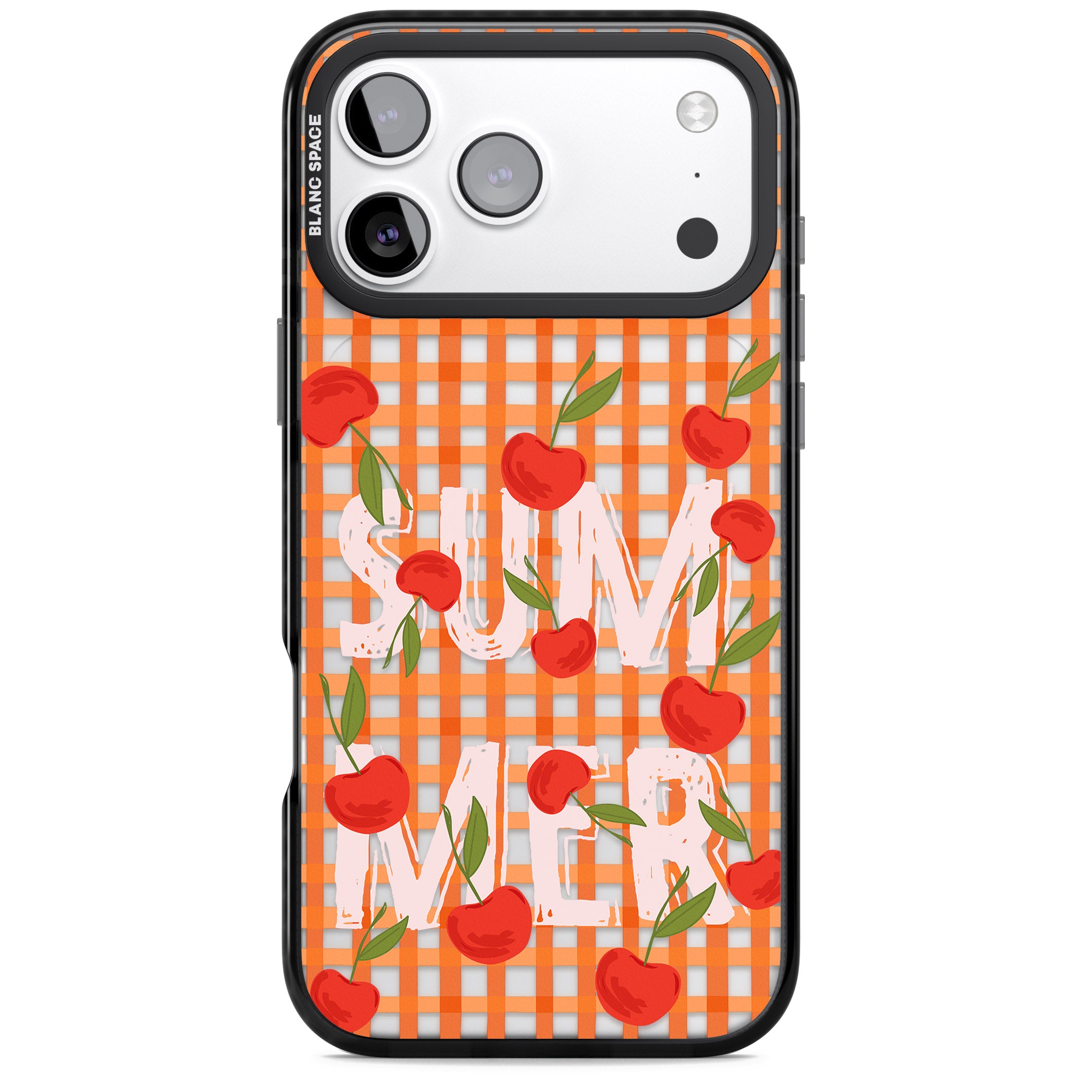 Summer Tomatoes iPhone 17 Pro Max Impact Black Phone Case