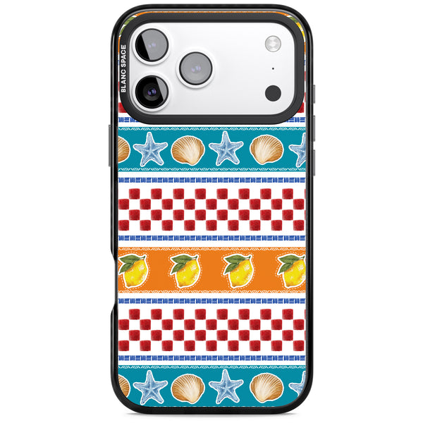 Coastal Italian Check Pattern