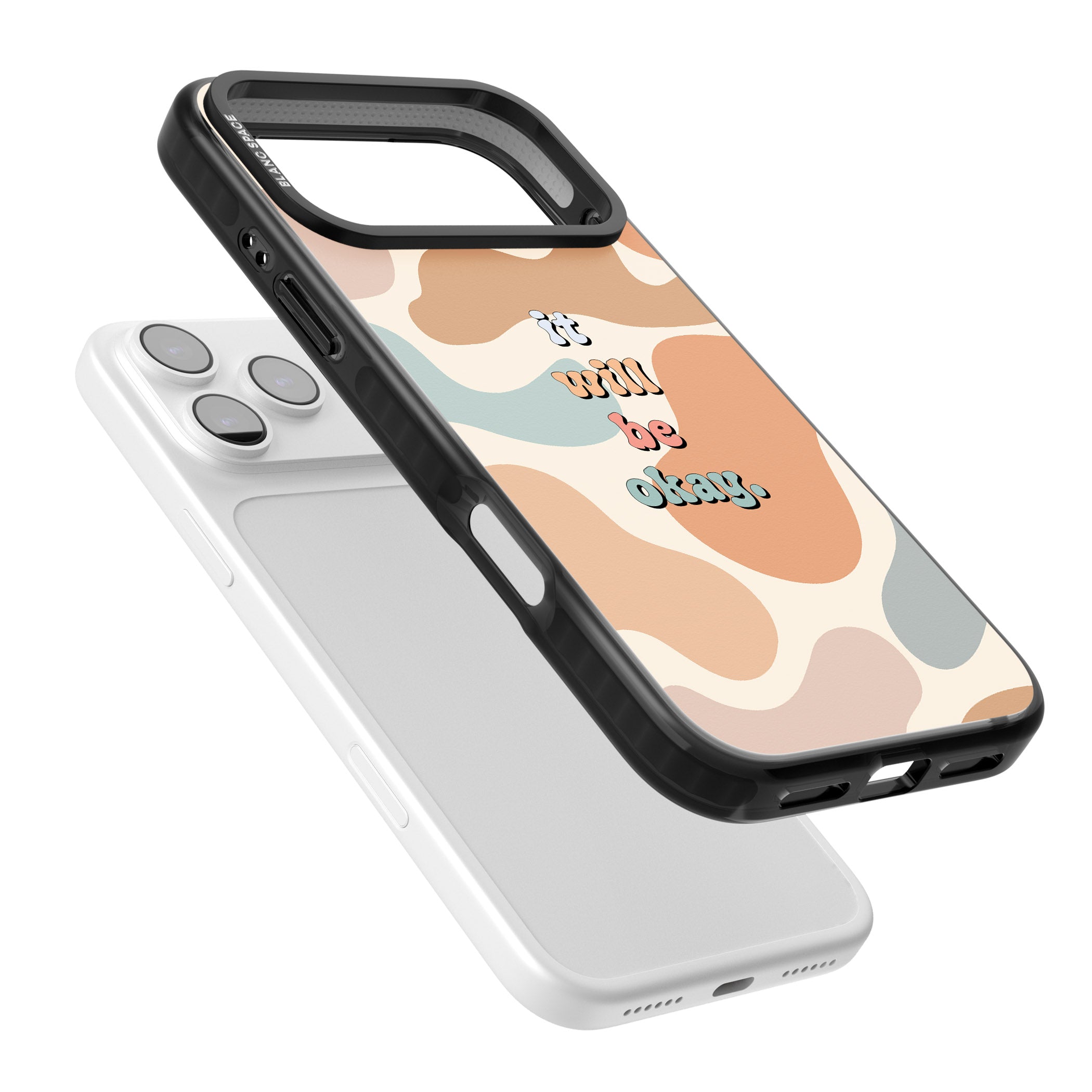 It Will Be Okay iPhone 17 Pro Impact Black Phone Case Colours