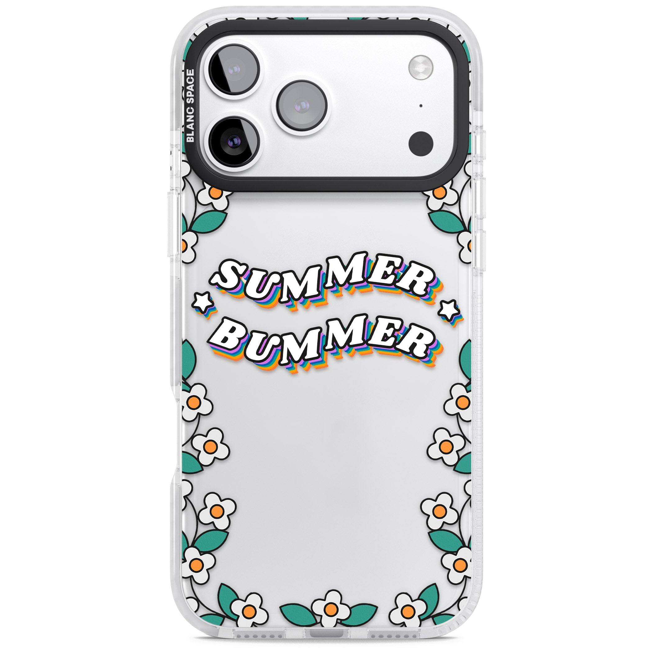 Summer Bummer iPhone 17 Pro Max Impact Clear Phone Case