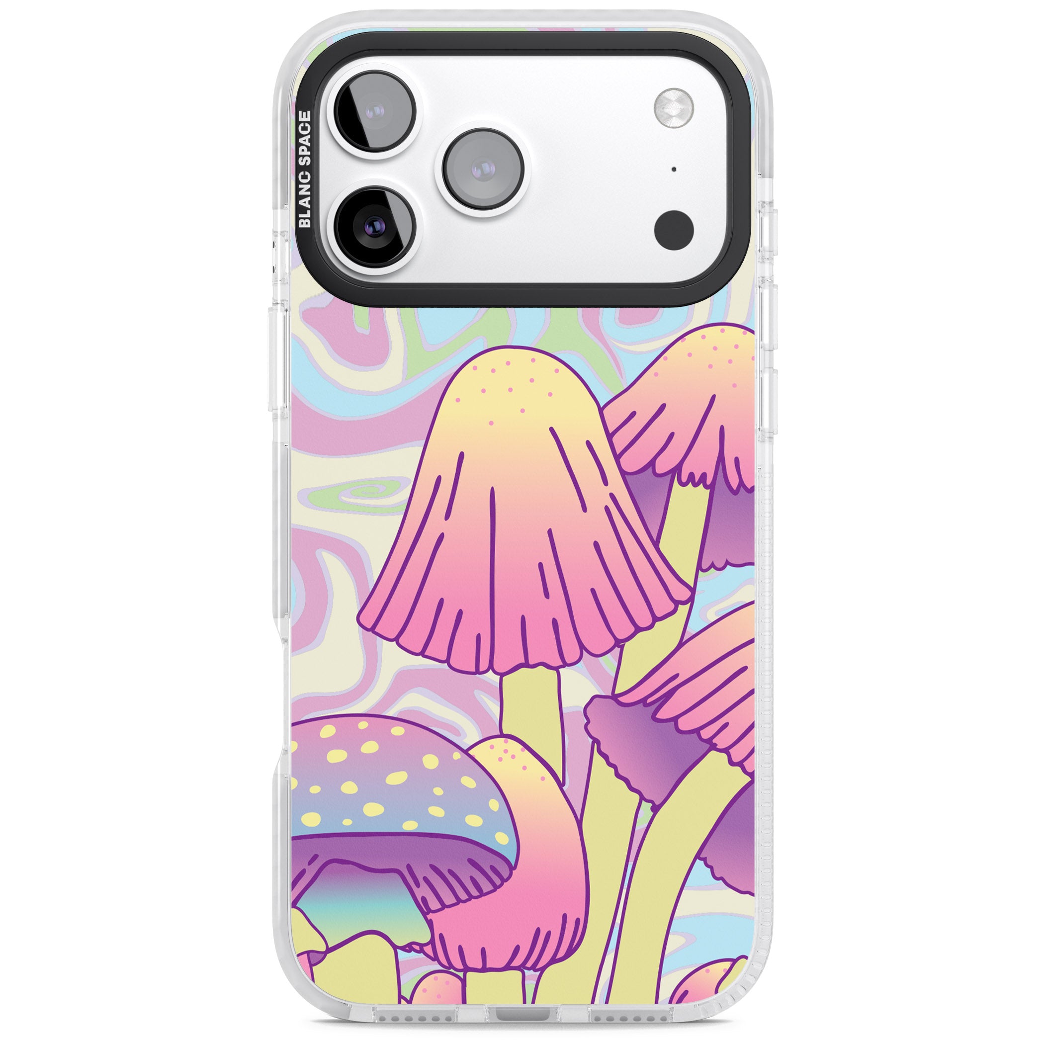 Shroomin' iPhone 17 Pro Max Impact Clear Phone Case