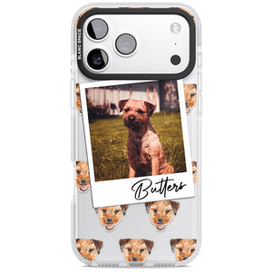 Personalised Border Terrier Instant Camera Photo