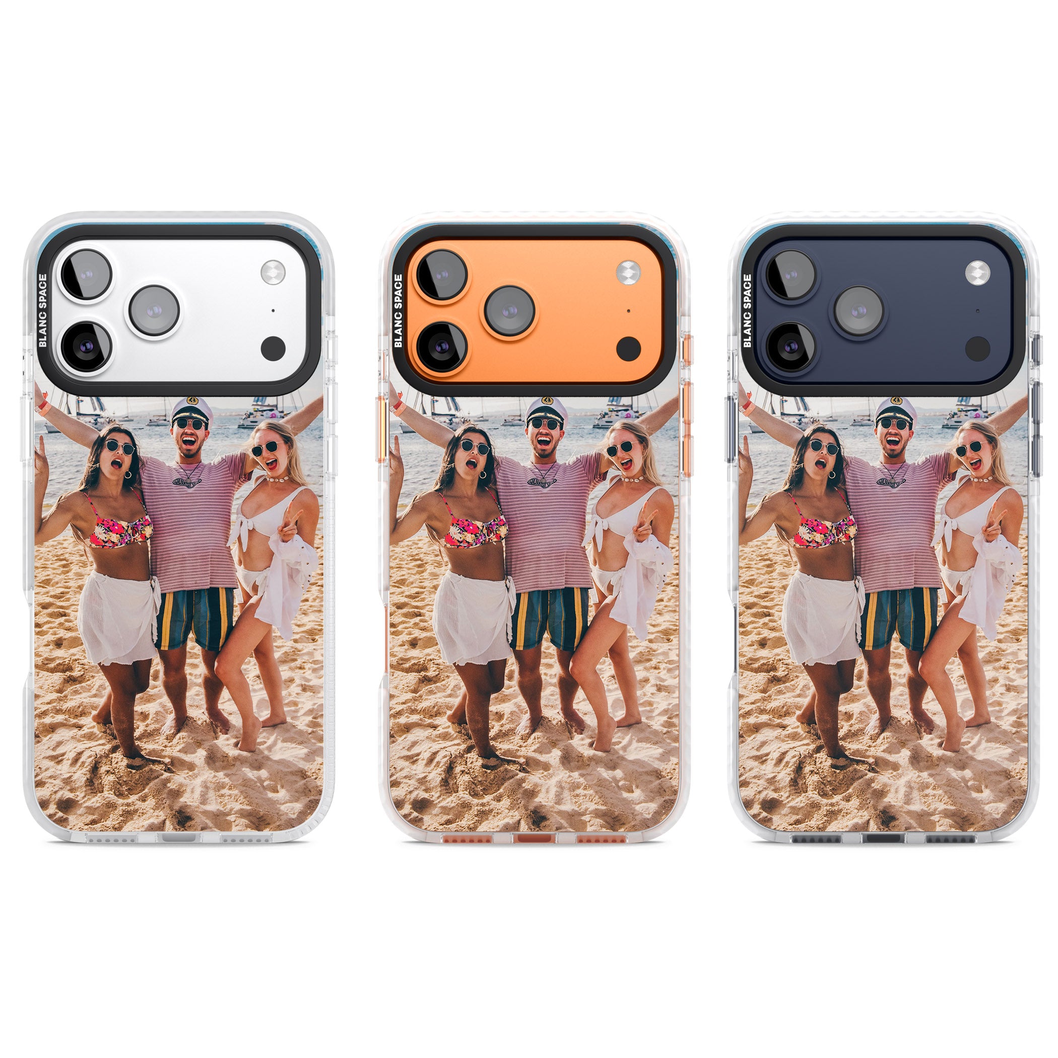 Personalised Photo iPhone 17 Pro Impact Clear Phone Case APT Impact Protection