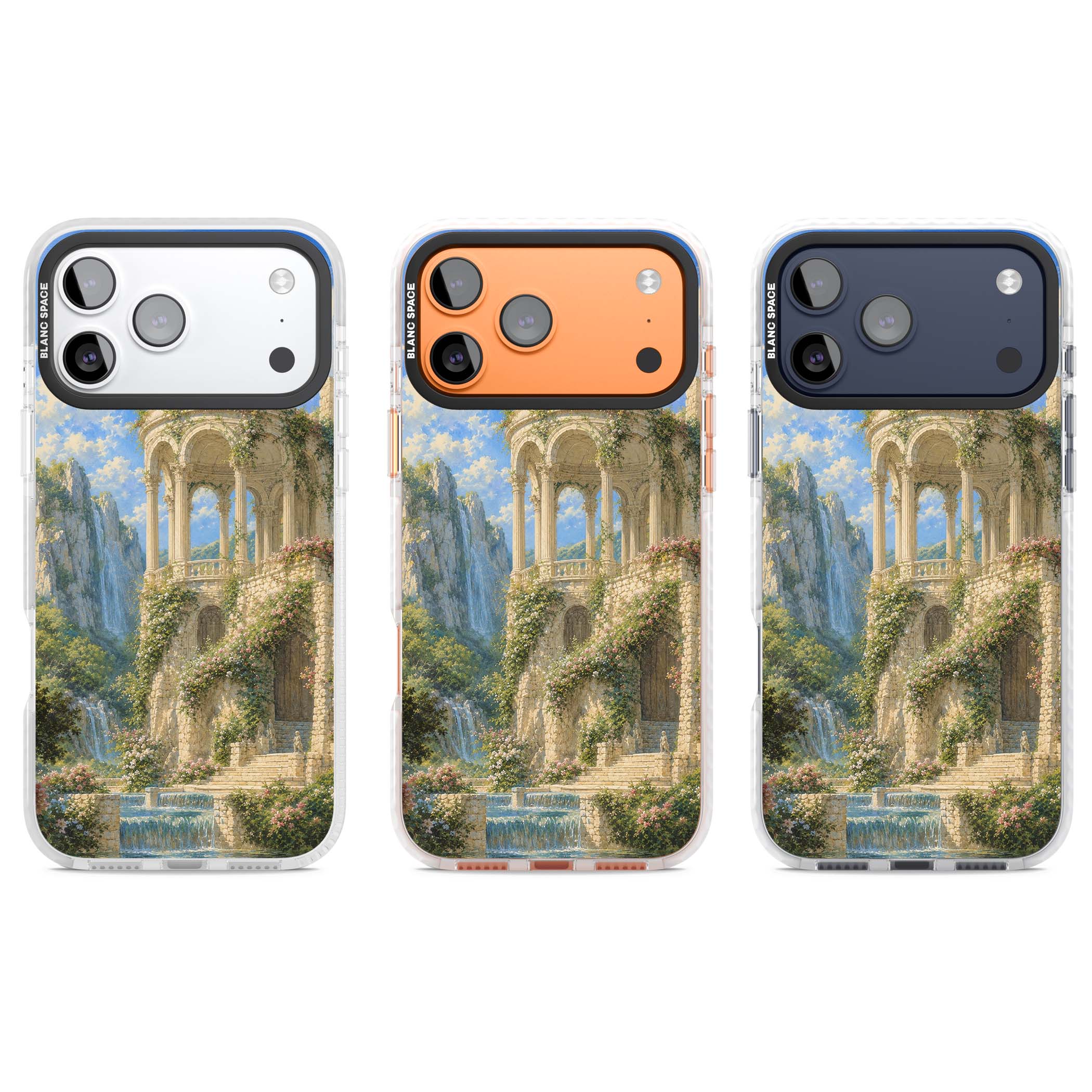 Palace Pavilion fairycore iPhone case | Black Impact case for iPhone 17 Pro, iPhone 17 Pro Max