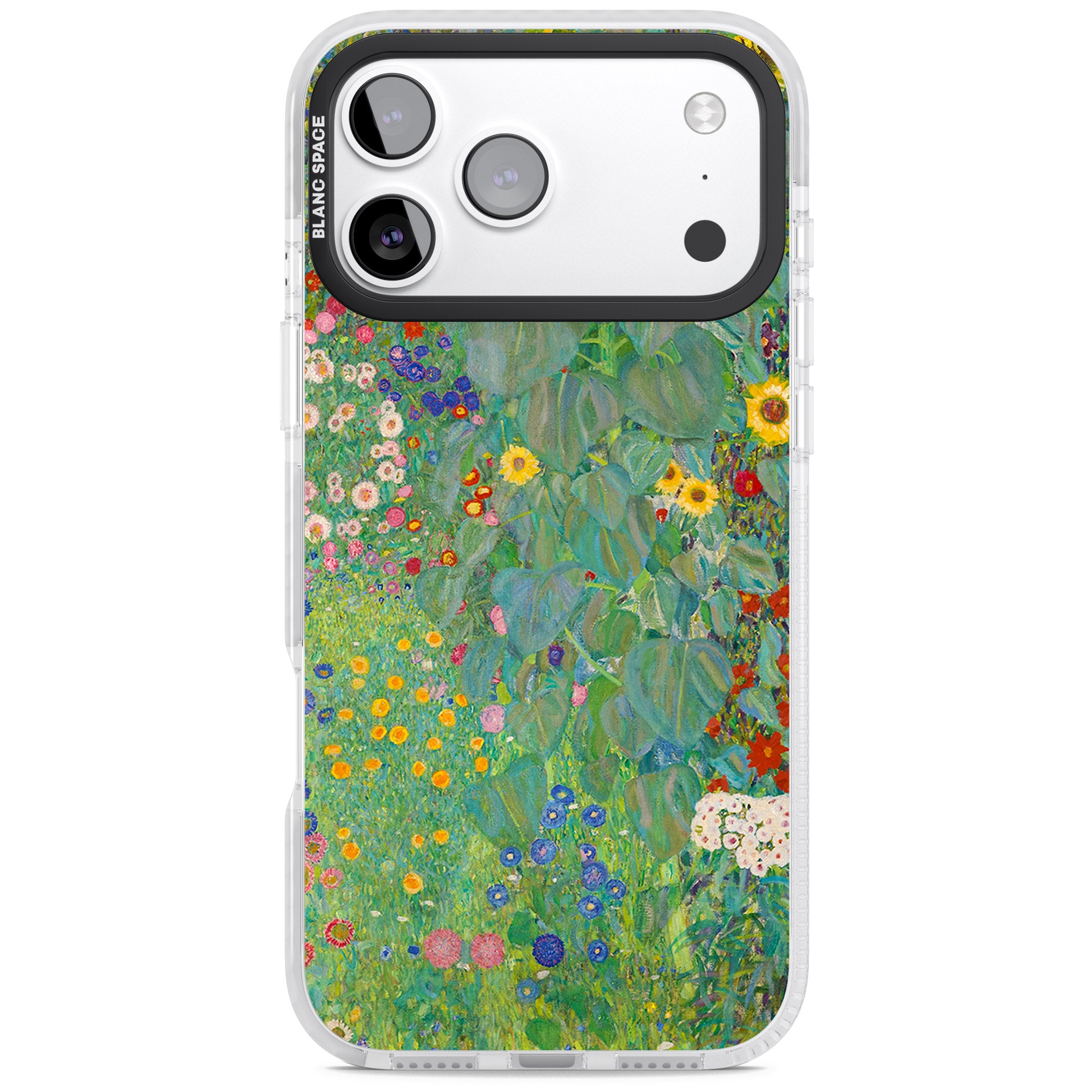 Farm Garden With Sunflowers iPhone 17 Pro Max Impact Clear Phone Case
