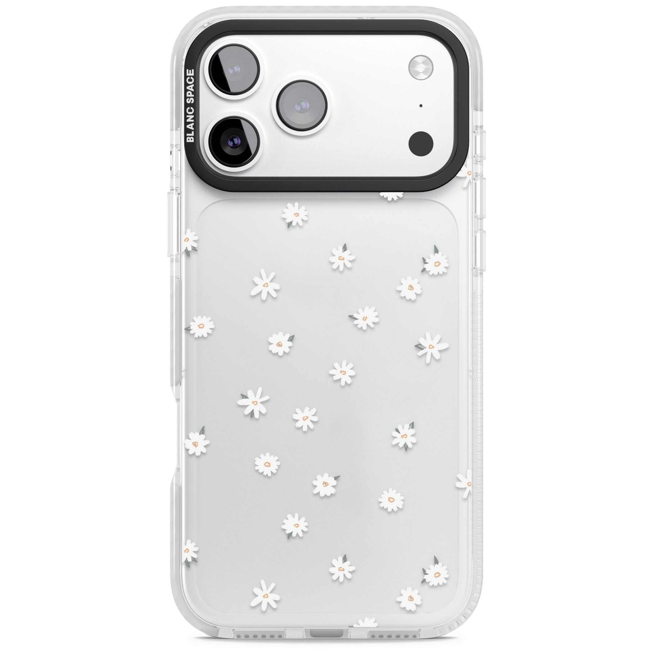 Daisy Dream Clear iPhone 17 Pro Max Impact Clear Phone Case