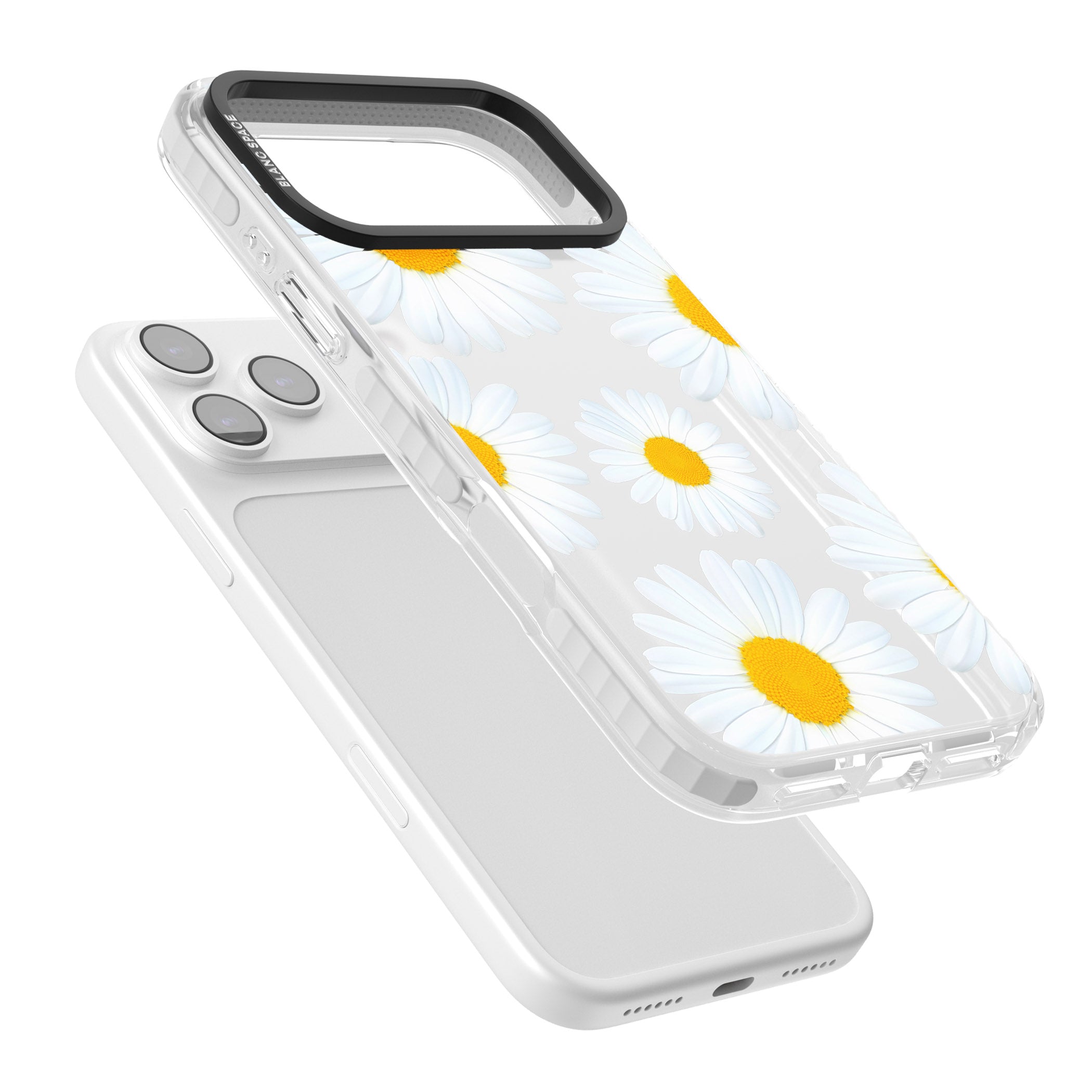 Summer Daisy iPhone 17 Pro Max Impact Clear Phone Case Colours