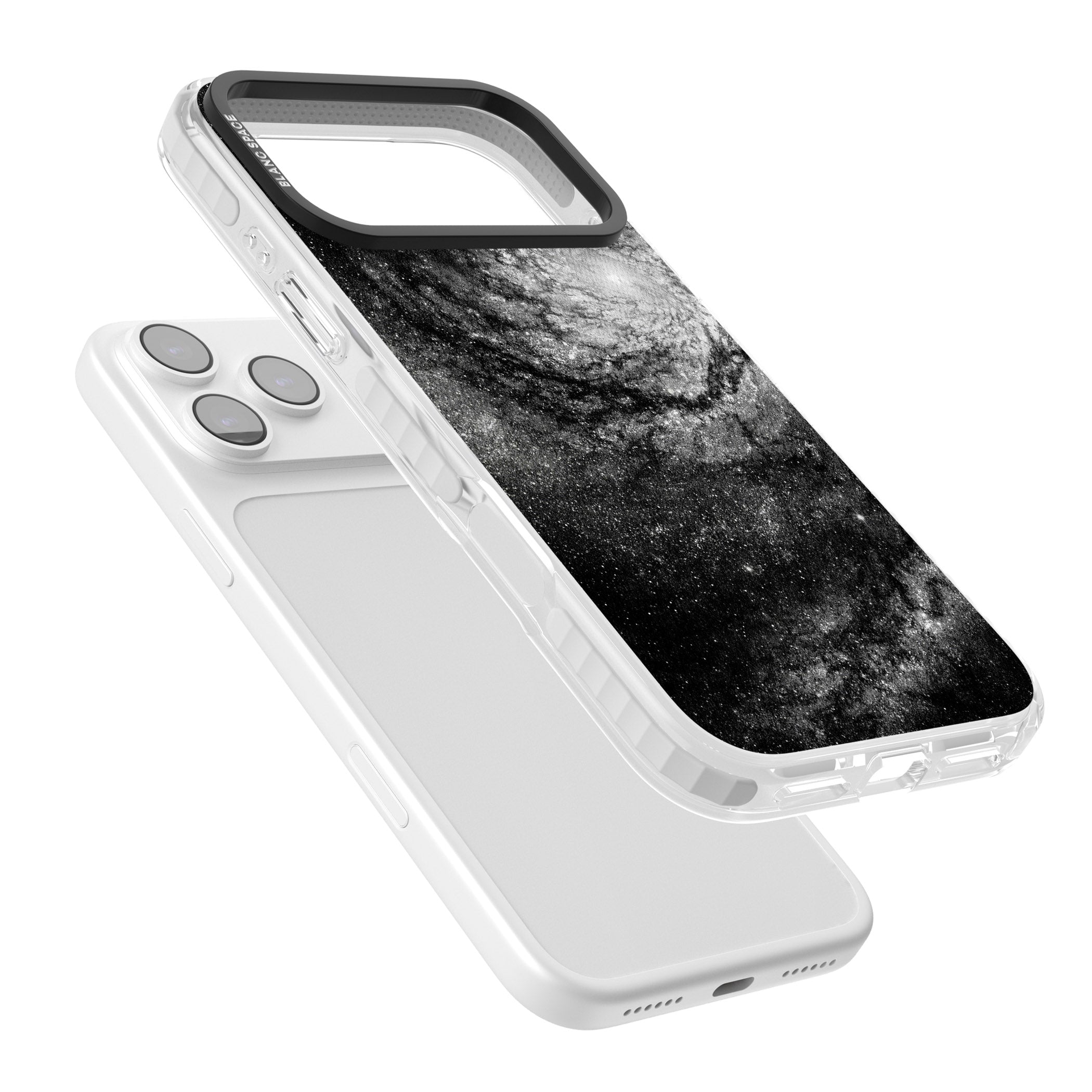 Night Sky Galaxies: Milky Way Galaxy iPhone 17 Pro Max Impact Clear Phone Case Colours