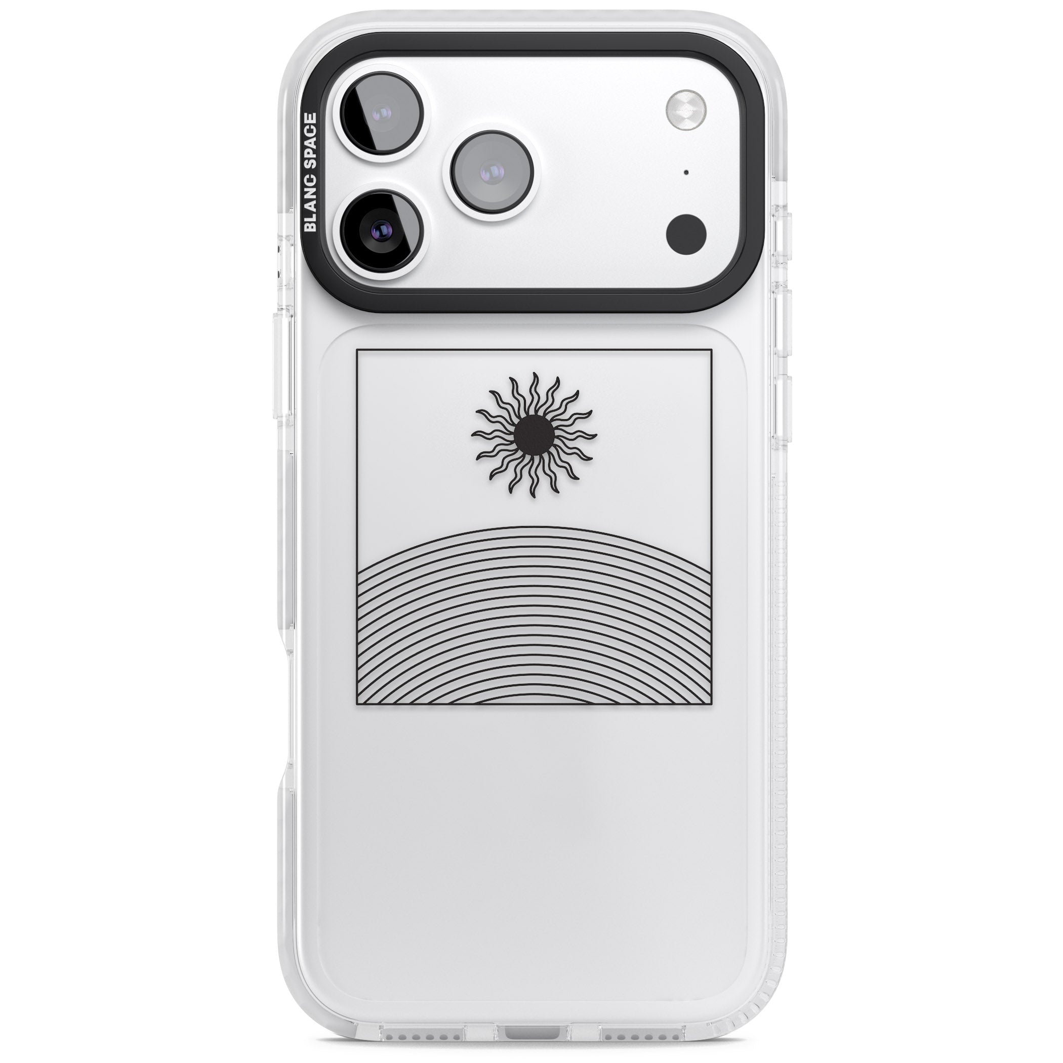 Cosmic Radiance iPhone 17 Pro Max Impact Clear Phone Case