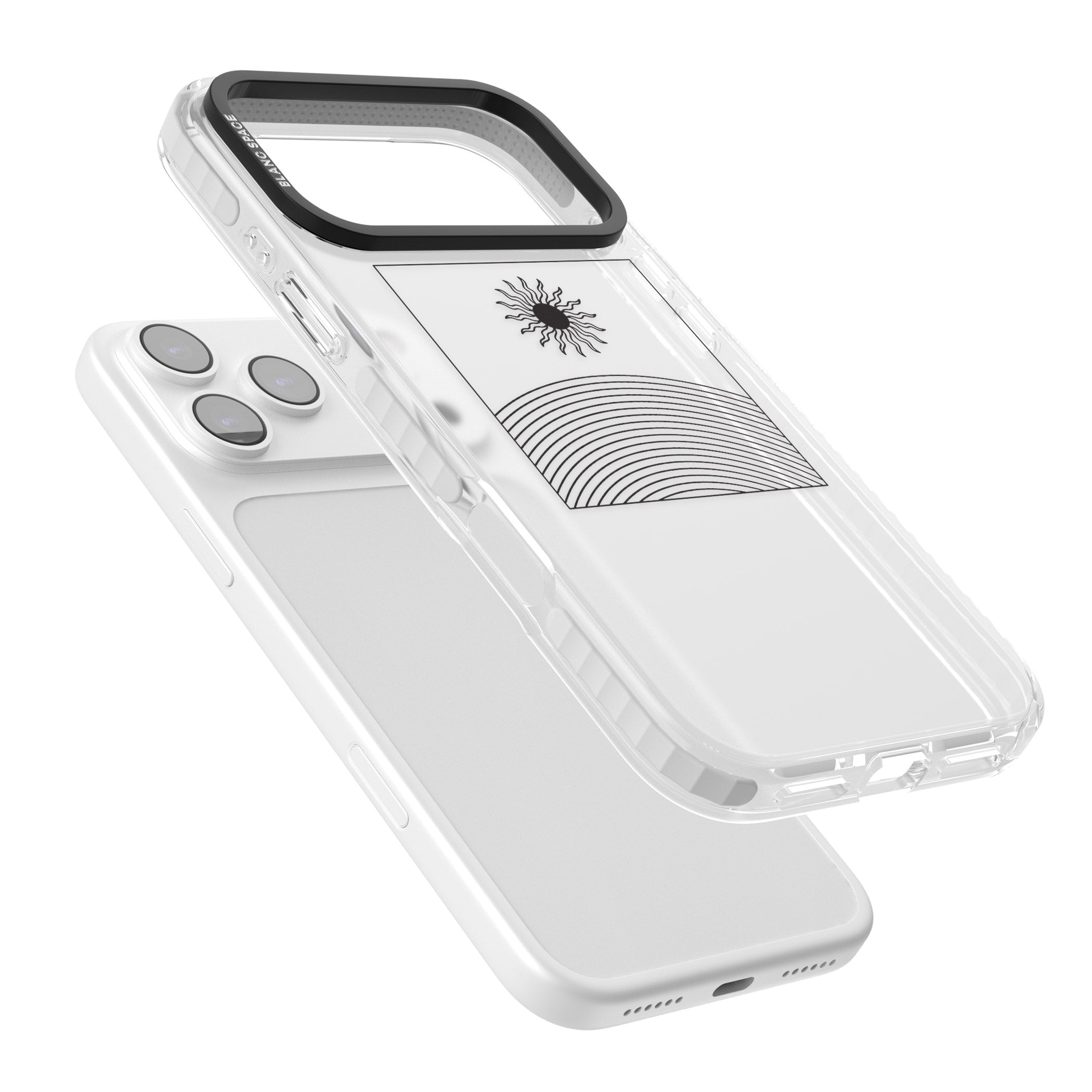 Cosmic Radiance iPhone 17 Pro Max Impact Clear Phone Case Colours