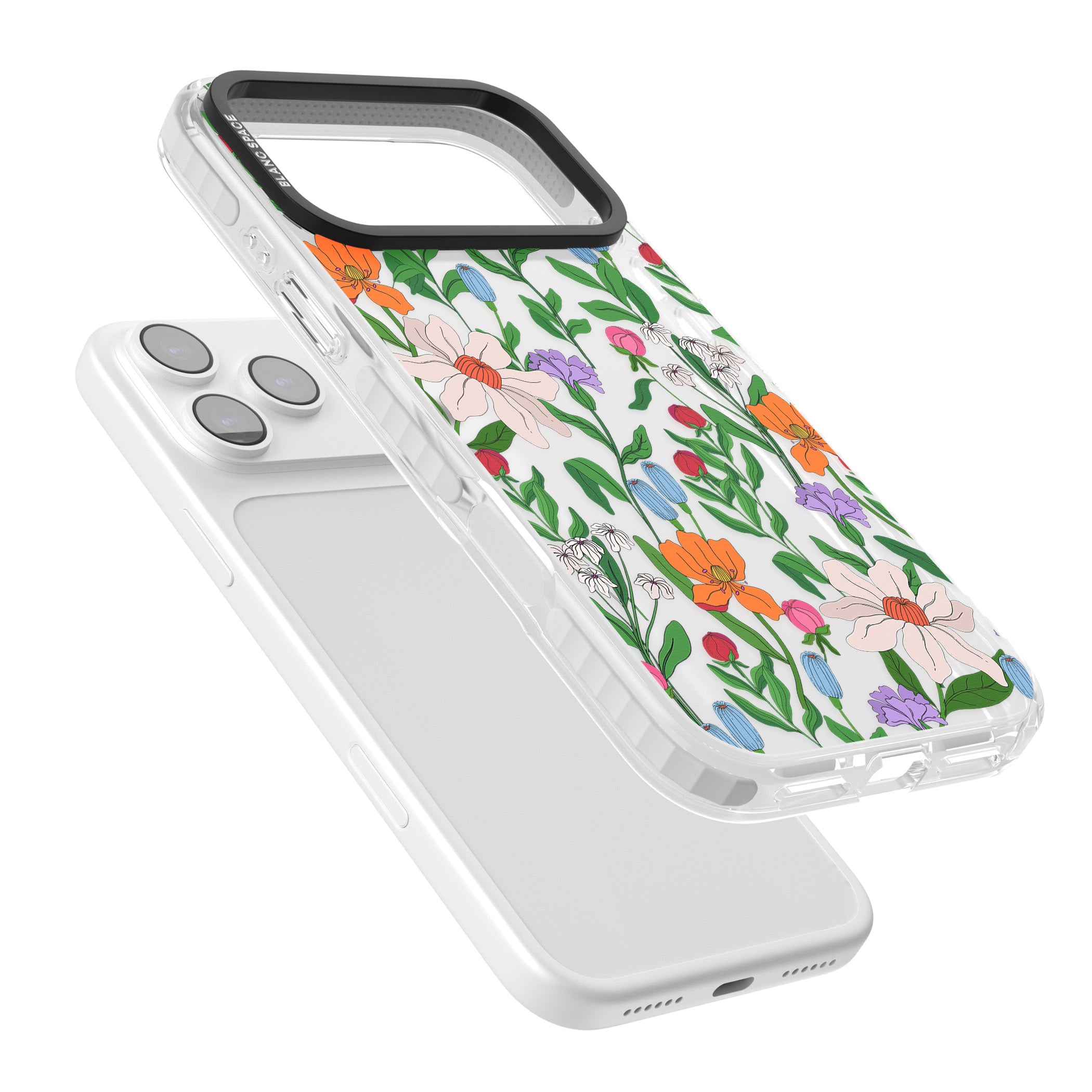 Full Bloom iPhone 17 Pro Max Impact Clear Phone Case Colours