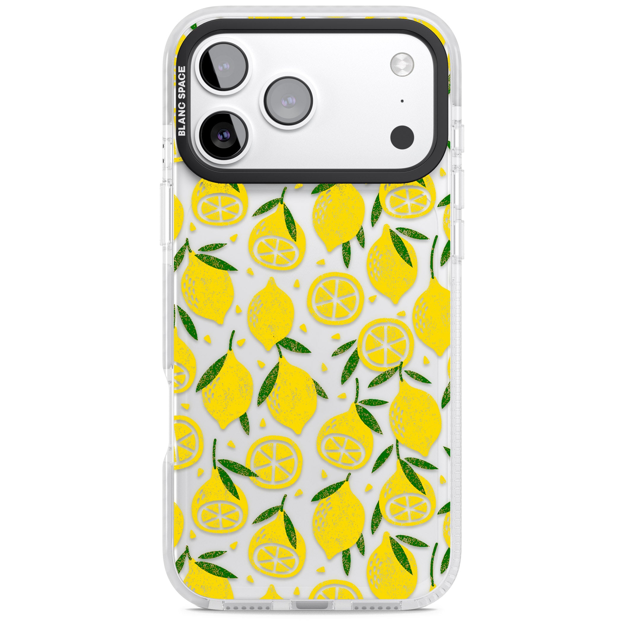 Lemon Delight iPhone 17 Pro Max Impact Clear Phone Case