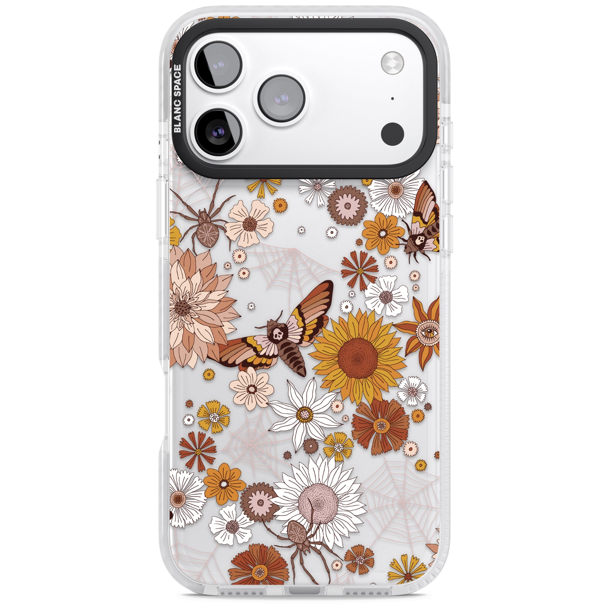 Halloween Wildlife iPhone 17 Pro Max Impact Clear Phone Case